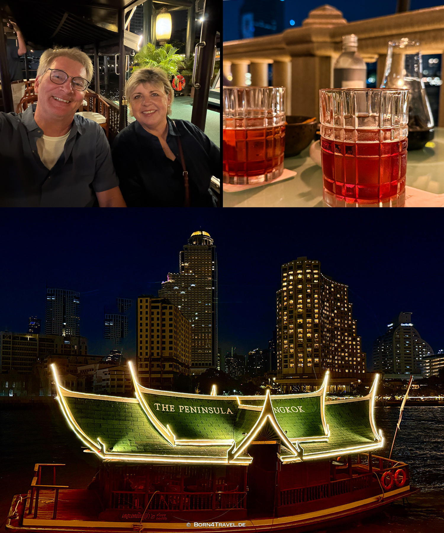 Negroni im The Peninsula Bangkok,2026,born4travel.de Negroni im The Peninsula Bangkok,2026,born4travel.de