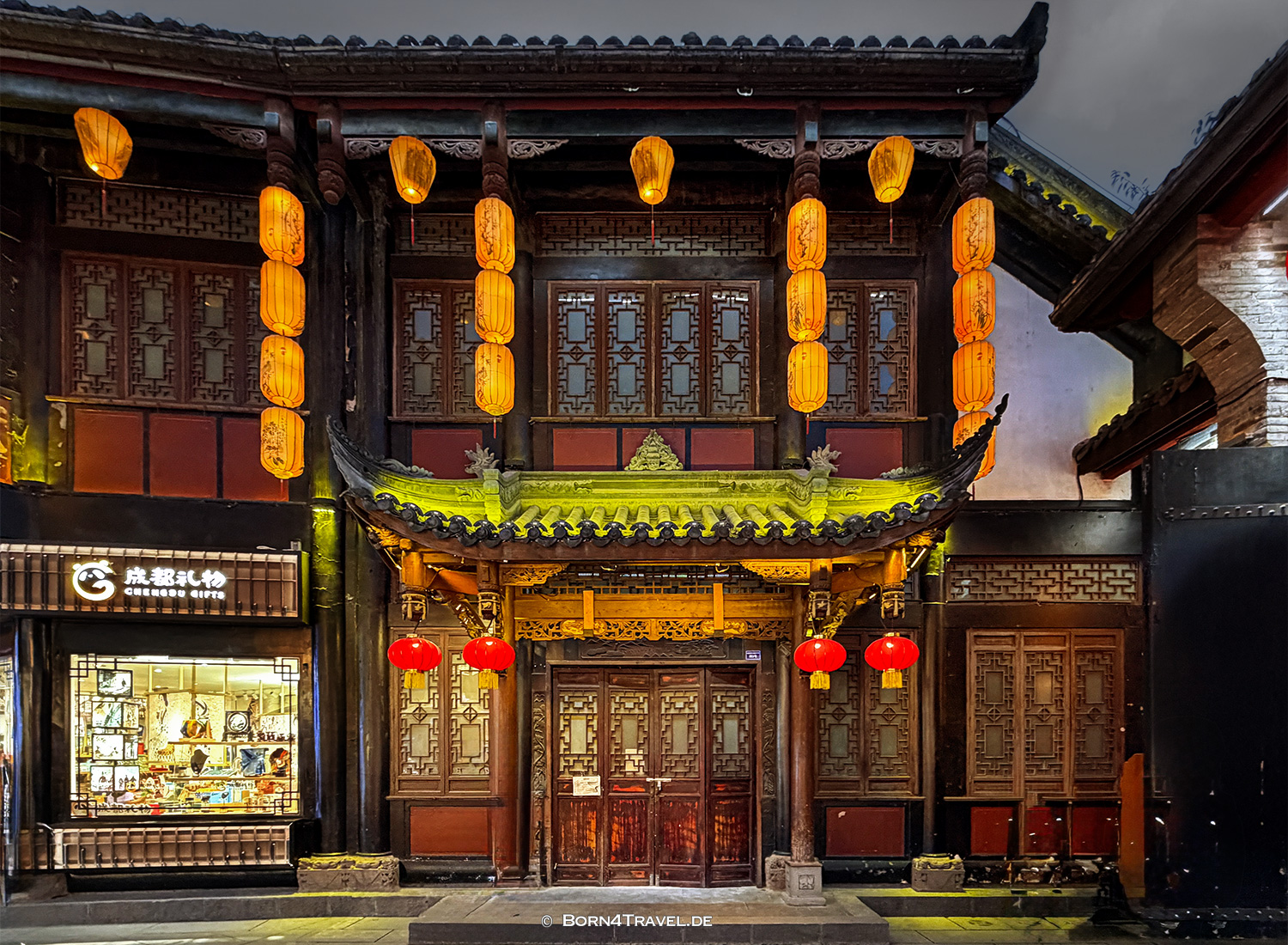 Jinli Ancient Street Chengdu,Sichuan,China2026,born4travel.de Jinli Ancient Street Chengdu,Sichuan,China2026,born4travel.de