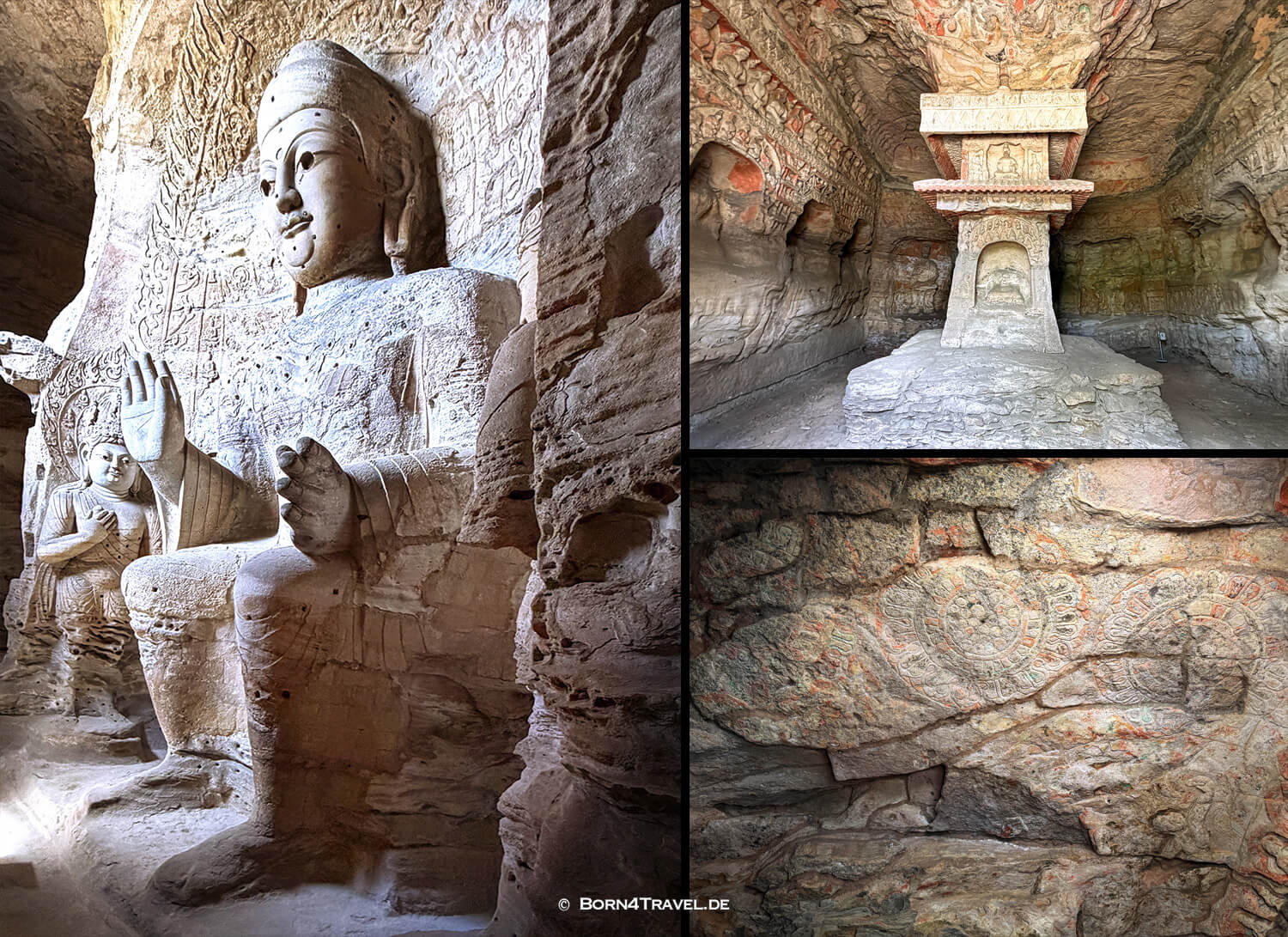 Yungang Grottoes near Datong,China2026,born4travel.de Yungang Grottoes near Datong,,China2026,born4travel.de