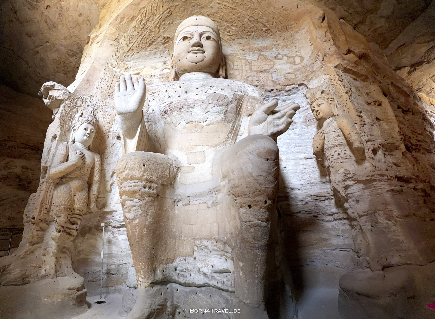 Yungang Grottoes near Datong,China2026,born4travel.de Yungang Grottoes near Datong,,China2026,born4travel.de