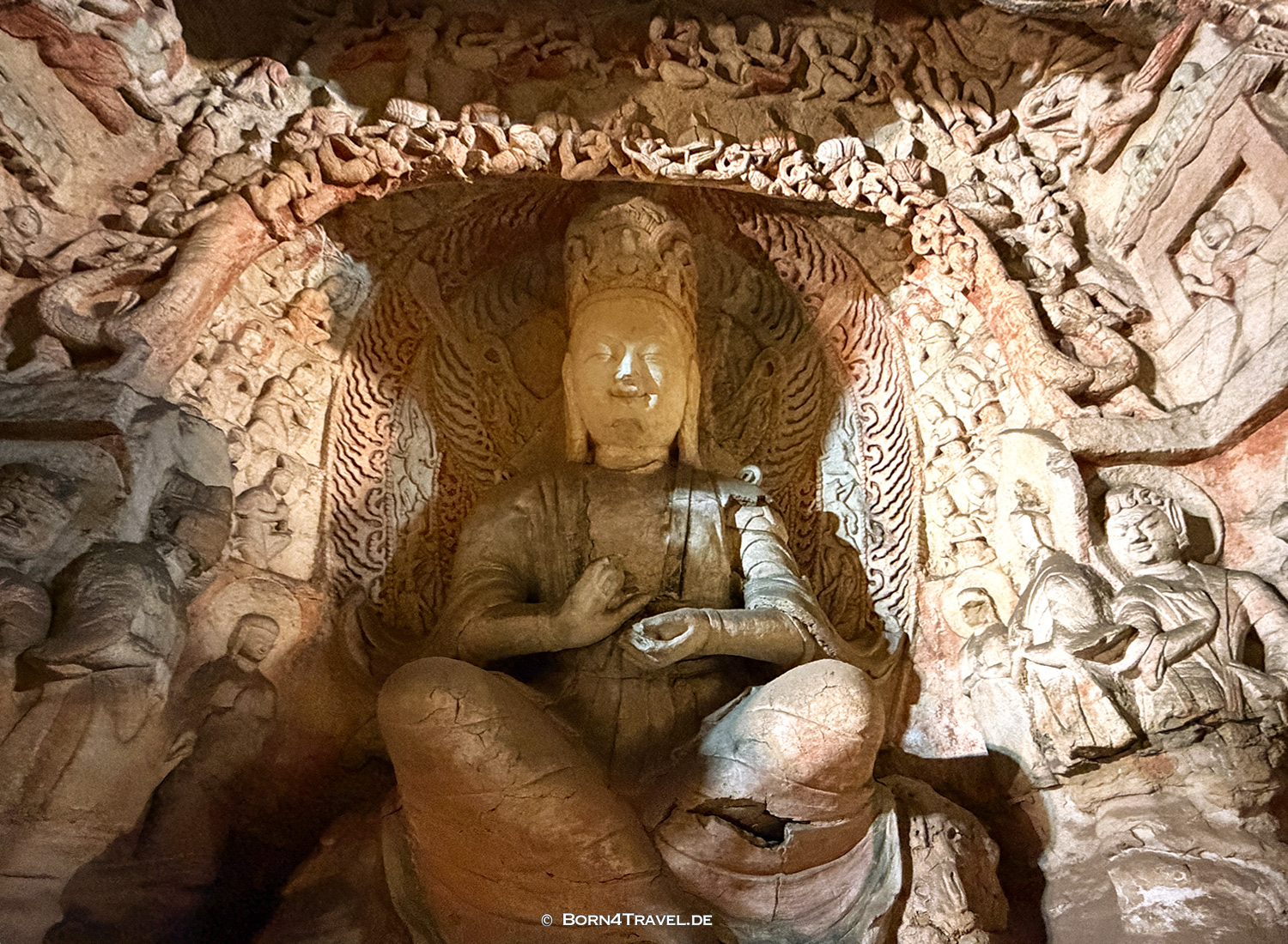 Yungang Grottoes near Datong,China2026,born4travel.de Yungang Grottoes near Datong,,China2026,born4travel.de