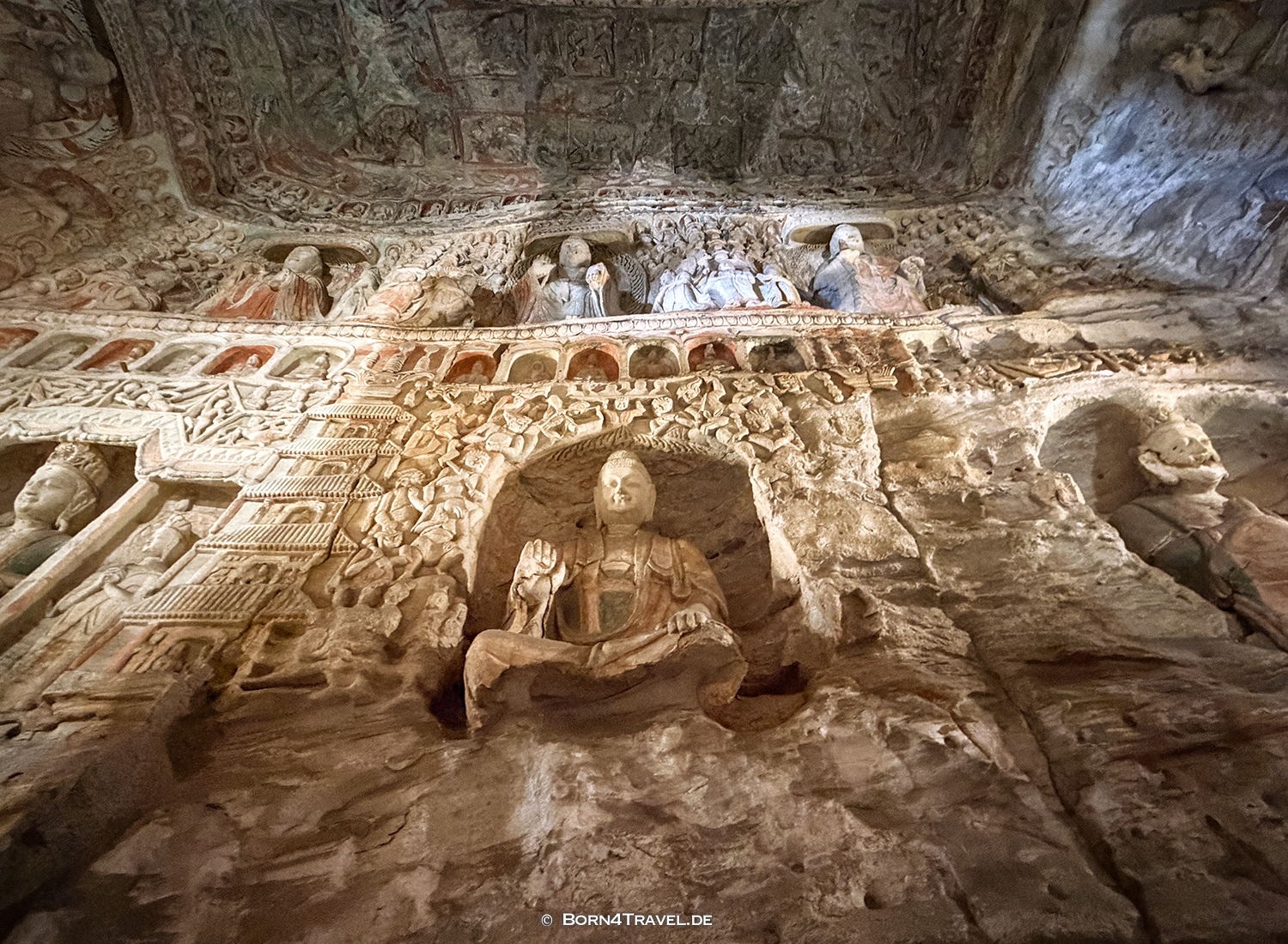 Yungang Grottoes near Datong,China2026,born4travel.de Yungang Grottoes near Datong,,China2026,born4travel.de