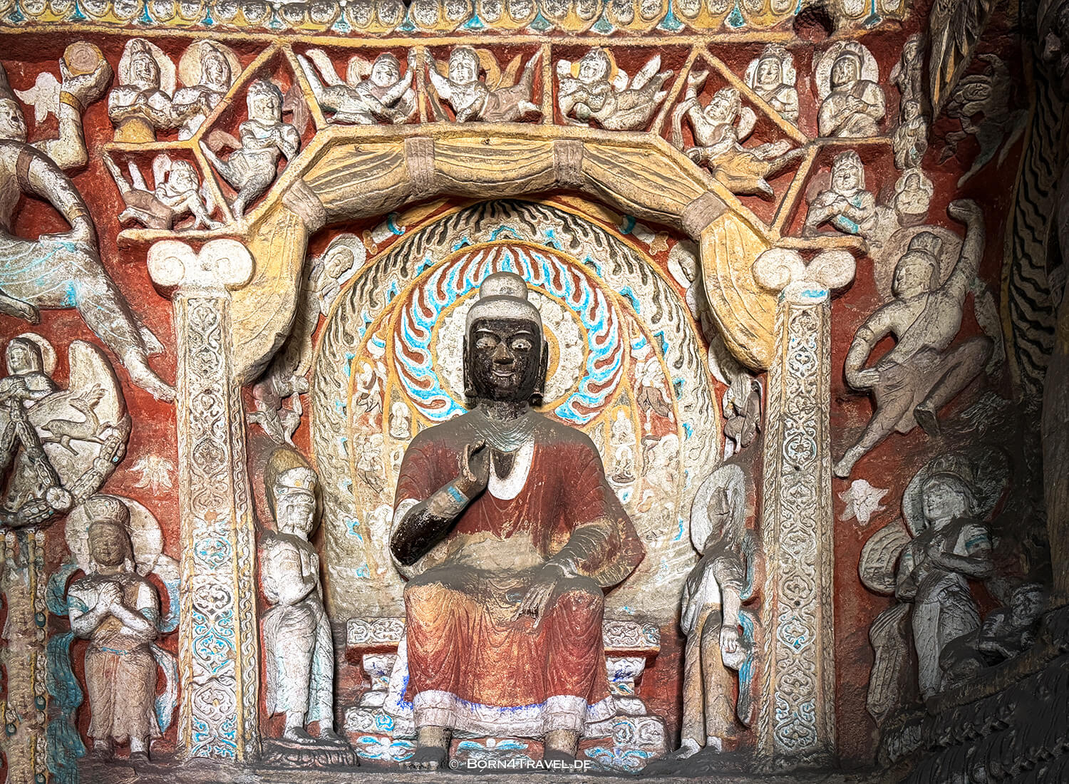 Yungang Grottoes near Datong,China2026,born4travel.de Yungang Grottoes near Datong,,China2026,born4travel.de