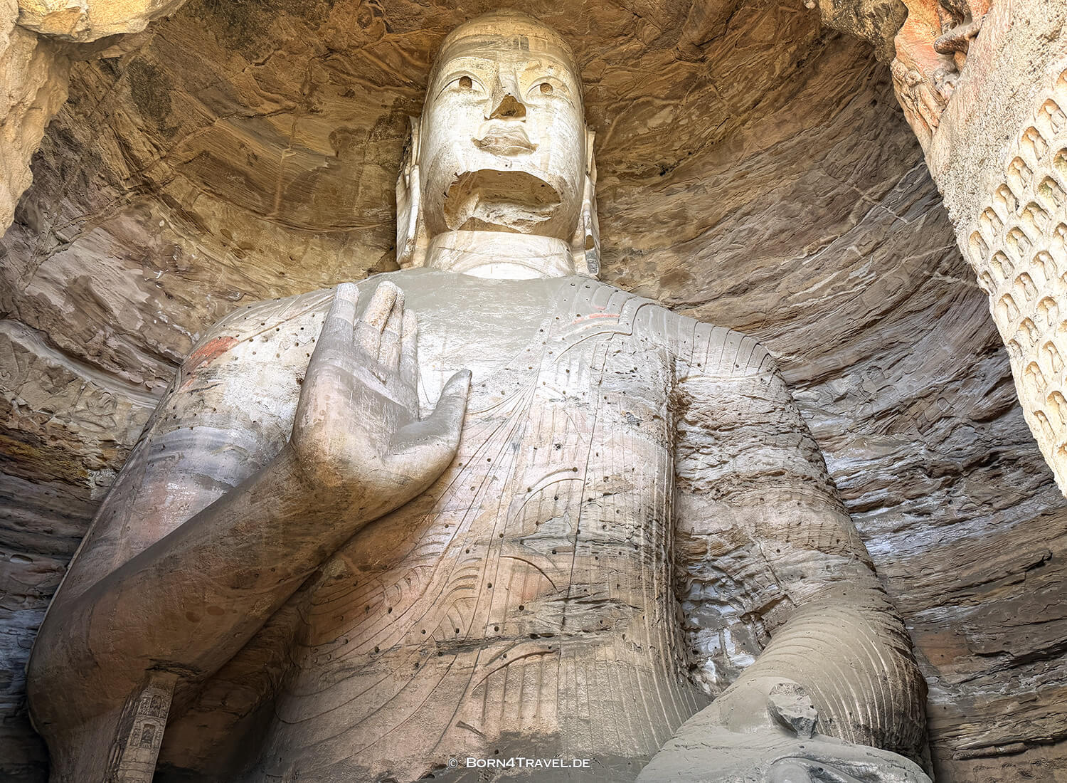 Yungang Grottoes near Datong,China2026,born4travel.de Yungang Grottoes near Datong,,China2026,born4travel.de