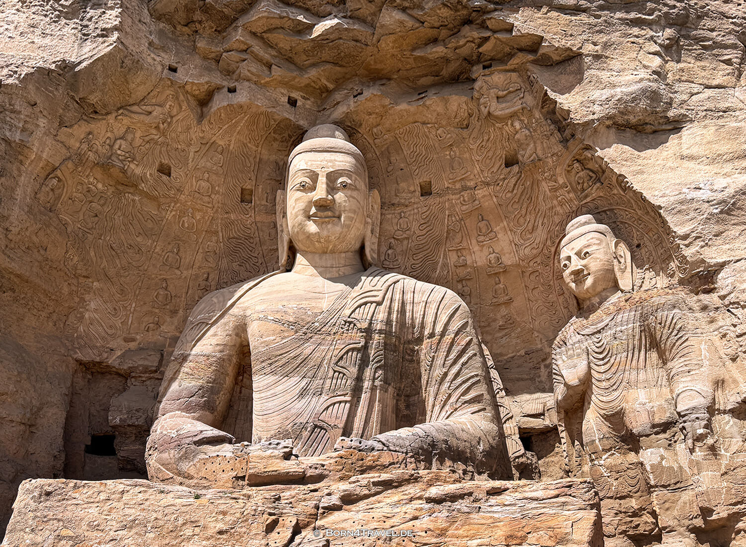Yungang Grottoes near Datong,China2026,born4travel.de Yungang Grottoes near Datong,,China2026,born4travel.de