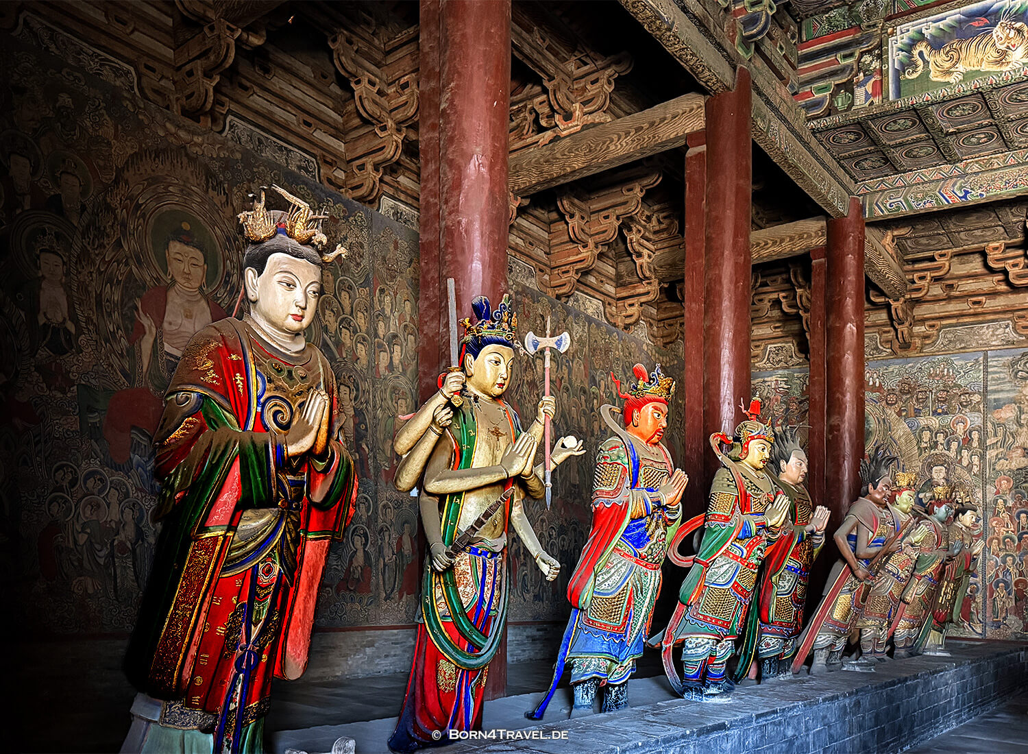 Huayan Tempel,Datong,China2026,born4travel.de Huayan Tempel,Datong,China2026,born4travel.de