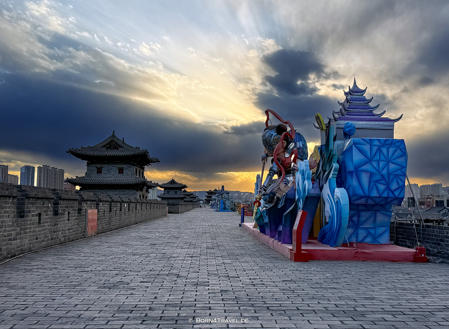 City Wall of Datong,China2026,born4travel.de City Wall of Datong,China2026,born4travel.de