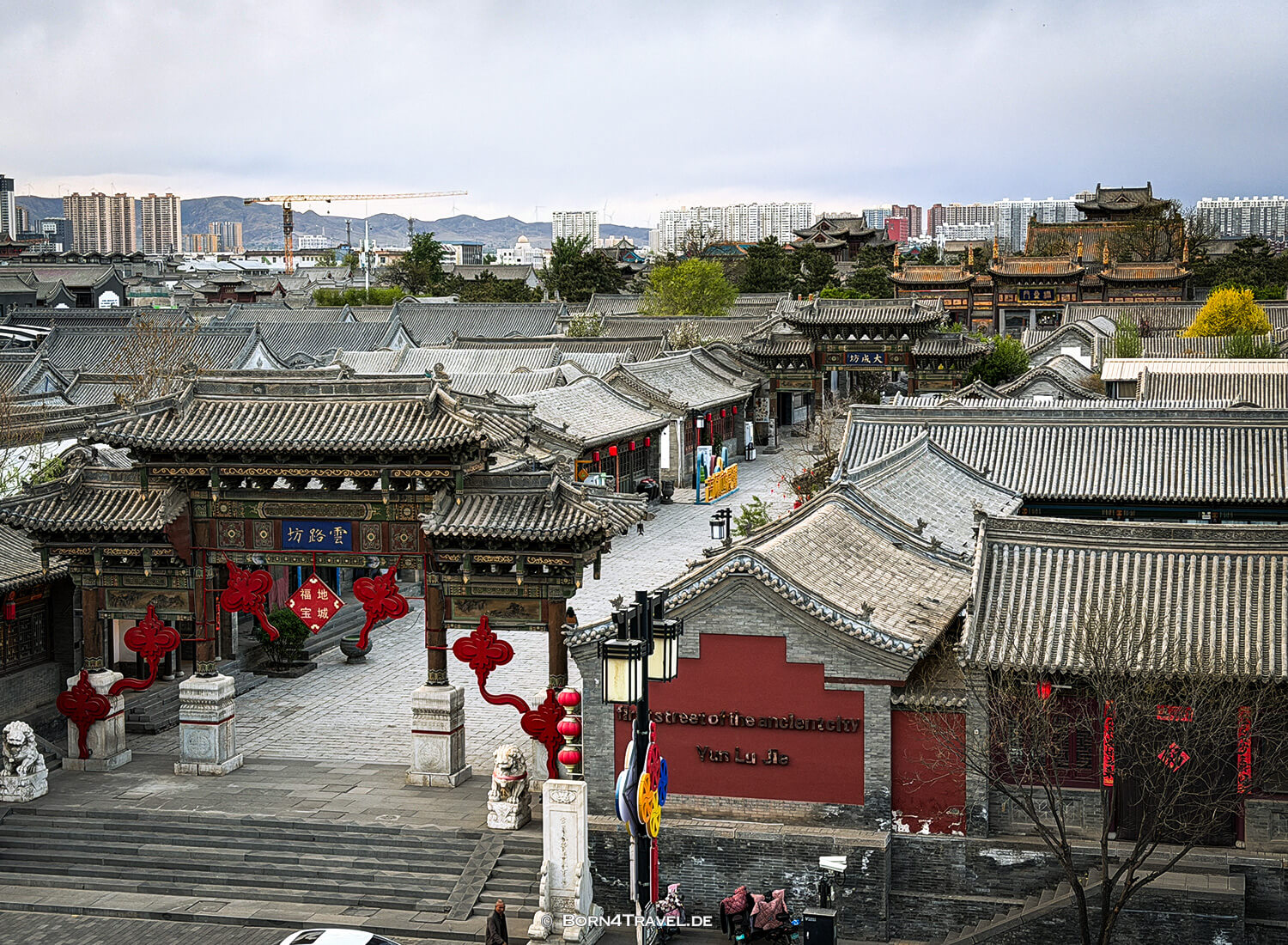 City Wall of Datong,China2026,born4travel.de City Wall of Datong,China2026,born4travel.de