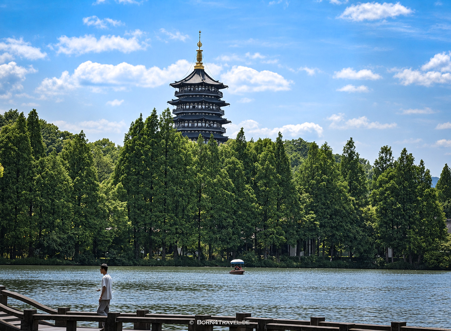 Leifeng Pagode,Hangzhou,China2026,born4travel.de Leifeng Pagode,Hangzhou,China2026,born4travel.de