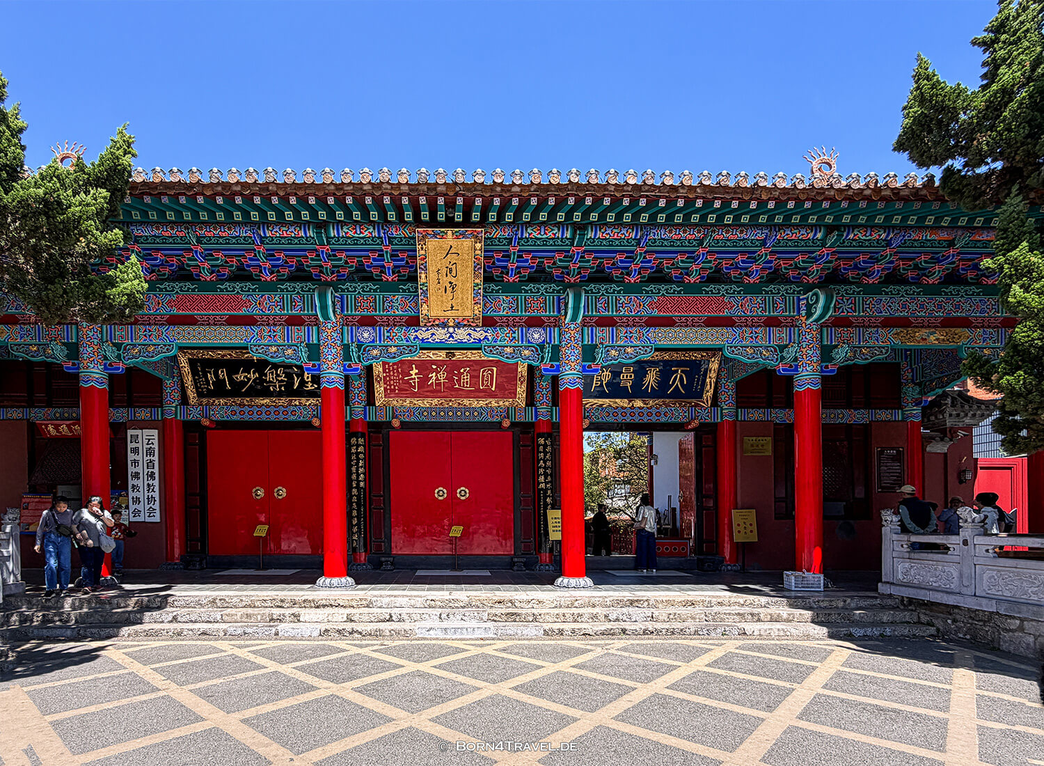 Yuantong Buddhist Temple,Kunming,Yunnan,China2026,born4travel.de Yuantong Buddhist Temple,Kunming,Yunnan,China2026,born4travel.de
