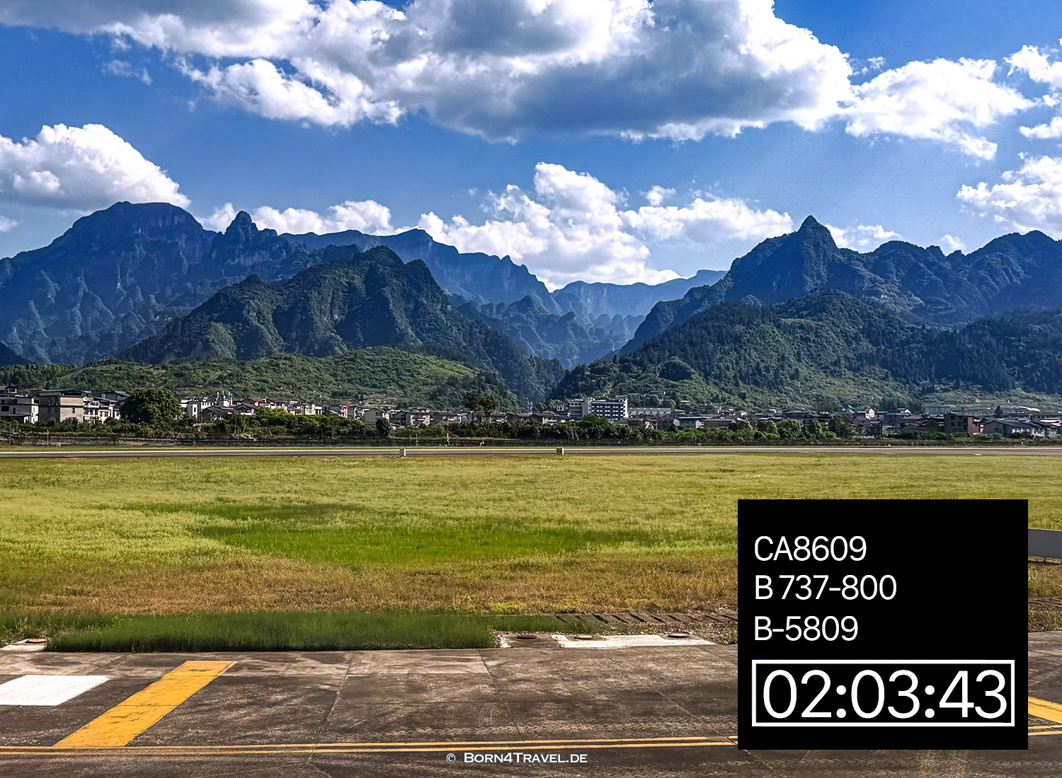 Beijing to Zhangjiajie flight, China2026,born4travel.de Beijing to Zhangjiajie flight, China2026,born4travel.de