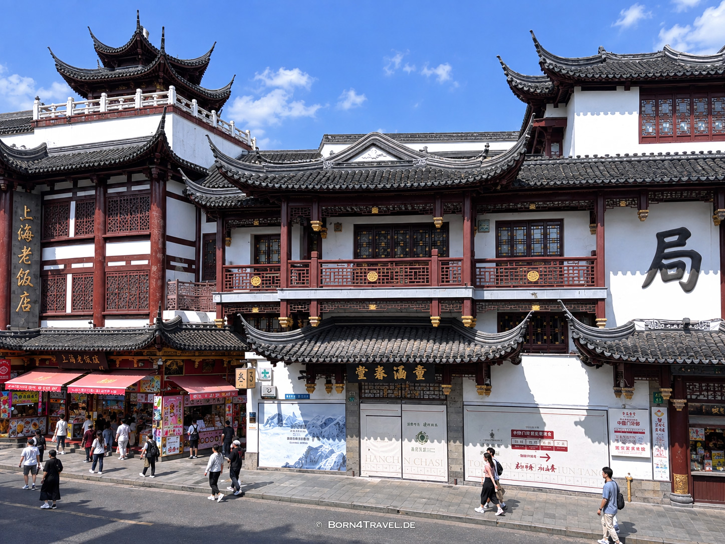 Yuyuan Bazaar in Shanghai,China2026,born4travel.de Yuyuan Bazaar in Shanghai,China2026,born4travel.de