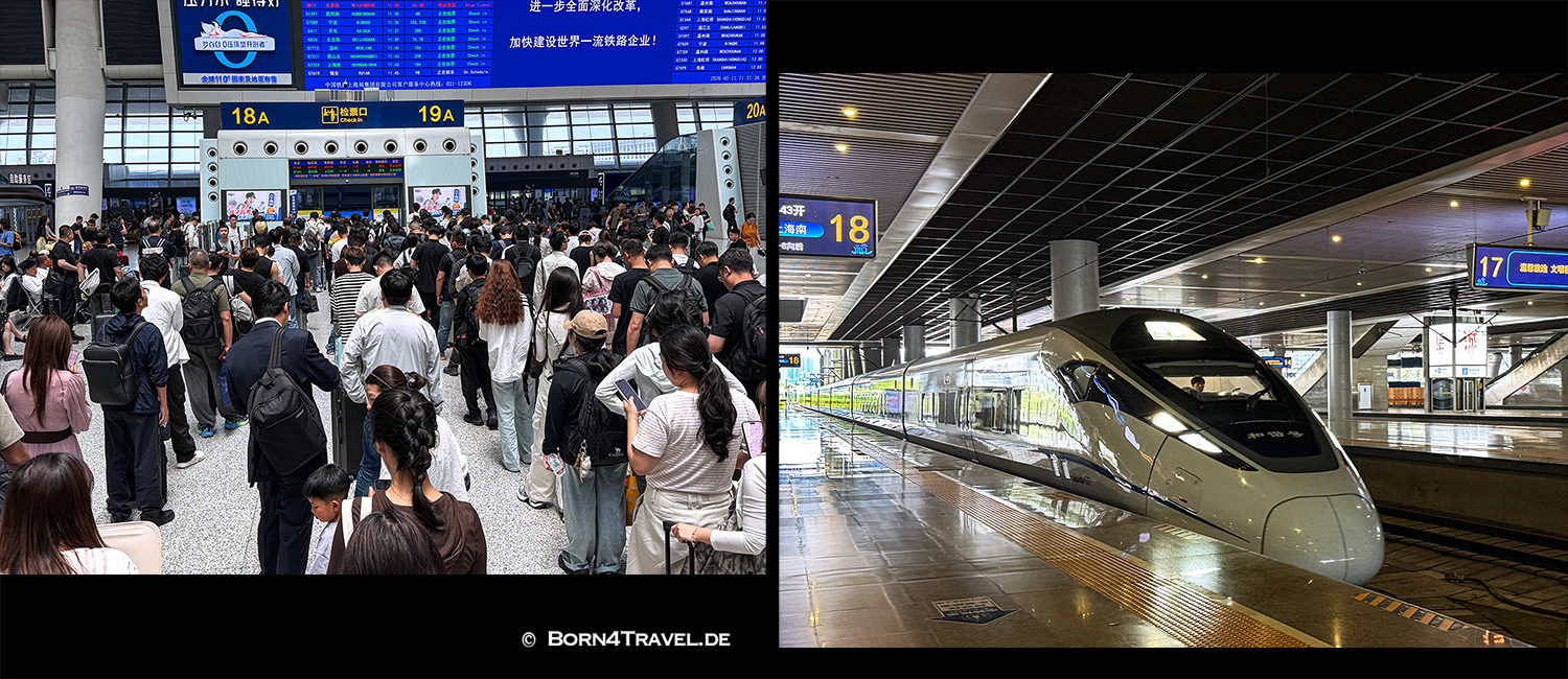 Shanghainan Railwaystation,China2026,born4travel.de Shanghainan Railwaystation,China2026,born4travel.de