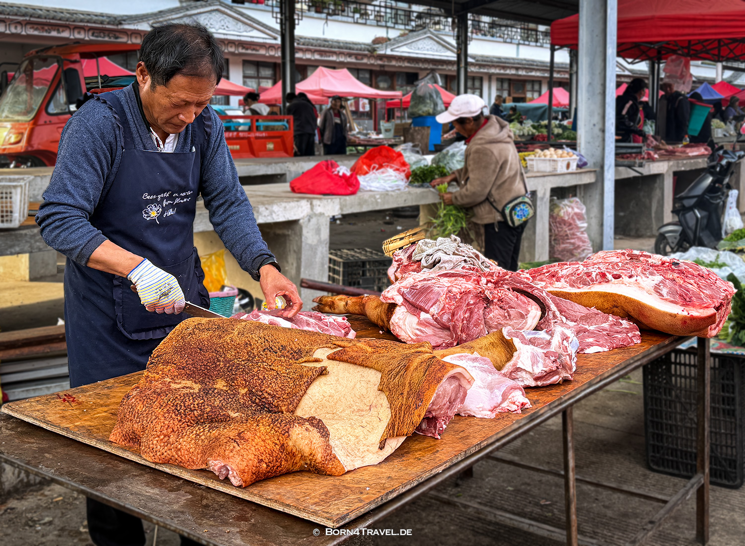 Shaxi Friday Market, Yunnan, China2026,born4travel.de Shaxi Friday Market, Yunnan, China2026,born4travel.de