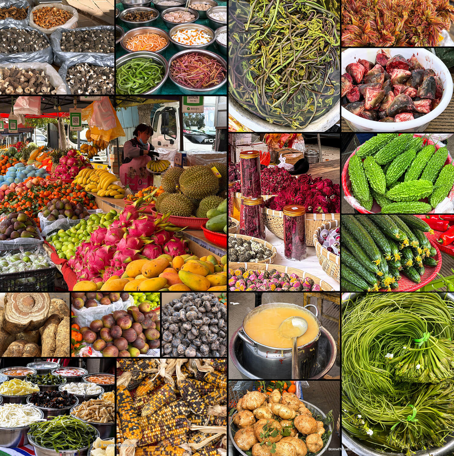 Shaxi Friday Market, Yunnan, China2026,born4travel.de Shaxi Friday Market, Yunnan, China2026,born4travel.de