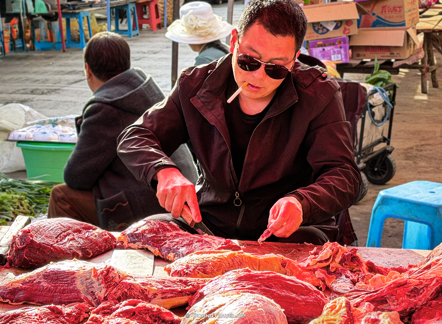 Shaxi Friday Market, Yunnan, China2026,born4travel.de Shaxi Friday Market, Yunnan, China2026,born4travel.de