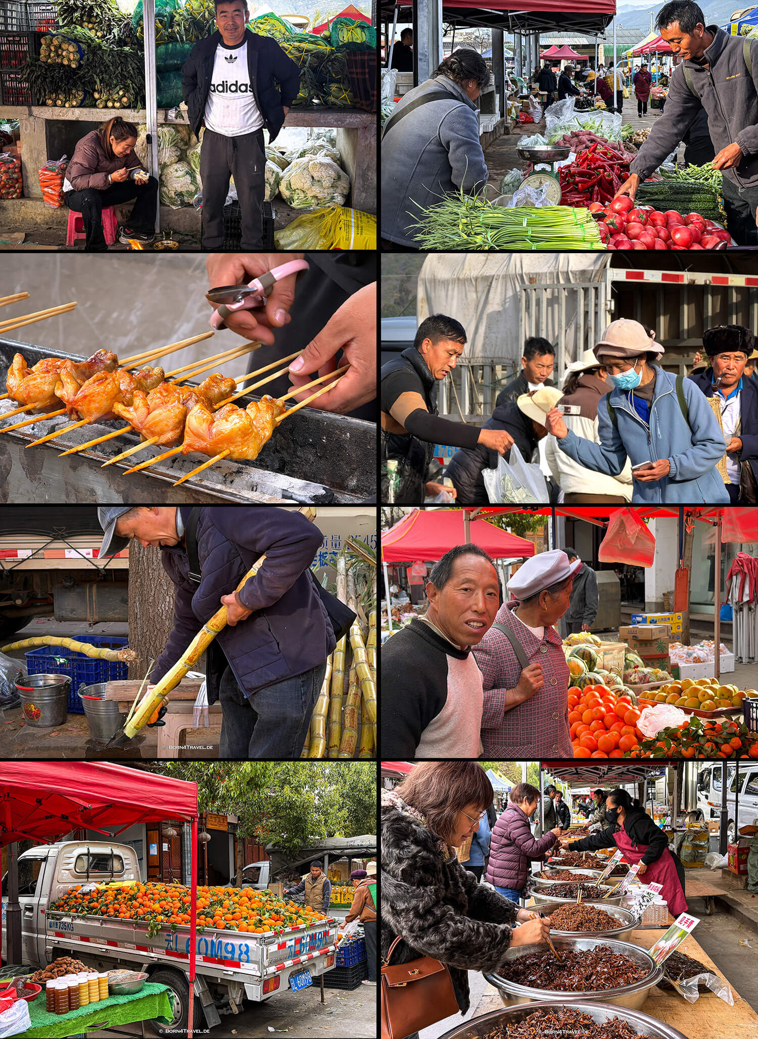 Shaxi Friday Market, Yunnan, China2026,born4travel.de Shaxi Friday Market, Yunnan, China2026,born4travel.de