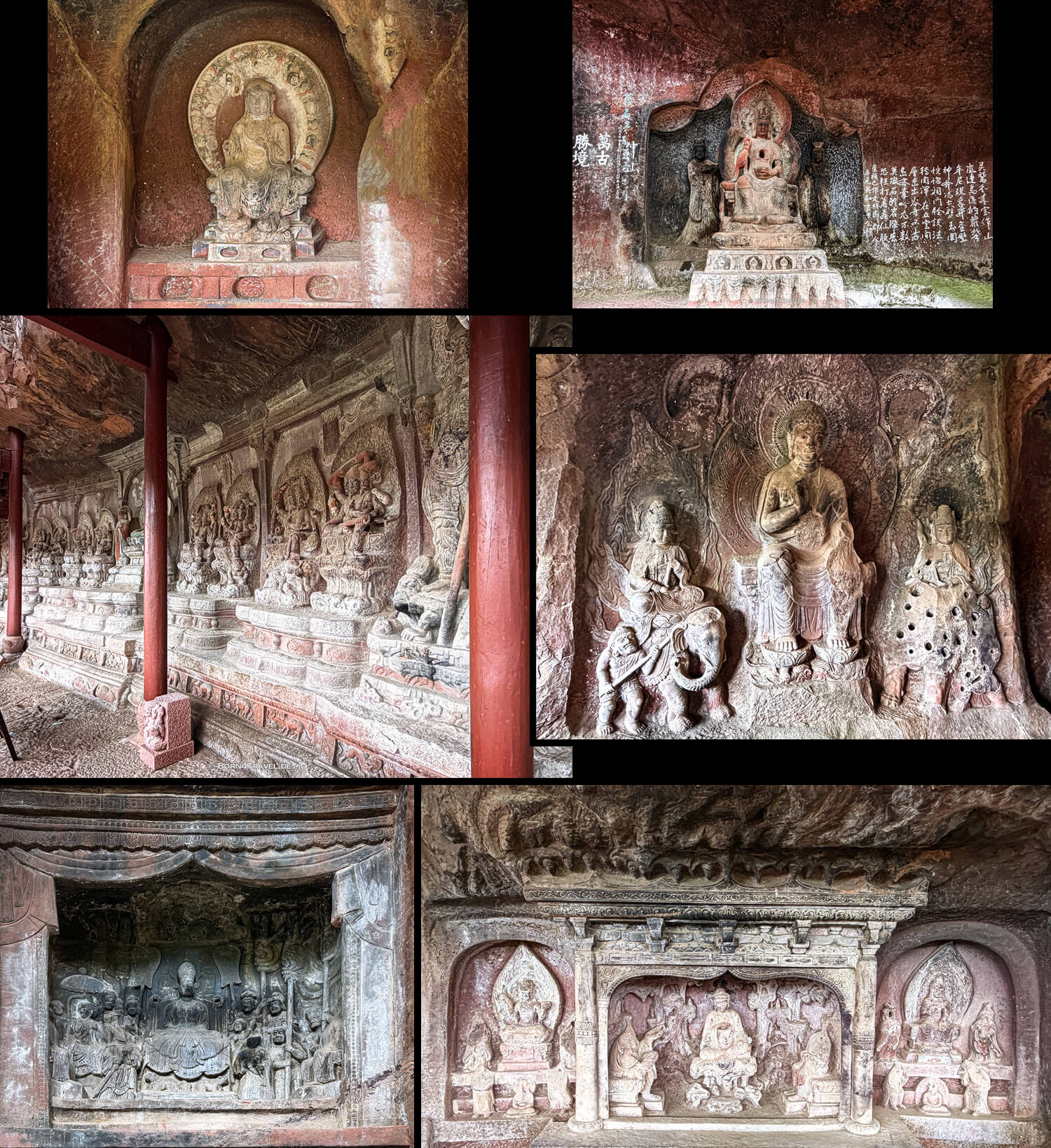 Shizongzhan Grottoes near Shaxi,China2026,born4travel.de Shizongzhan Grottoes near Shaxi,China2026,born4travel.de
