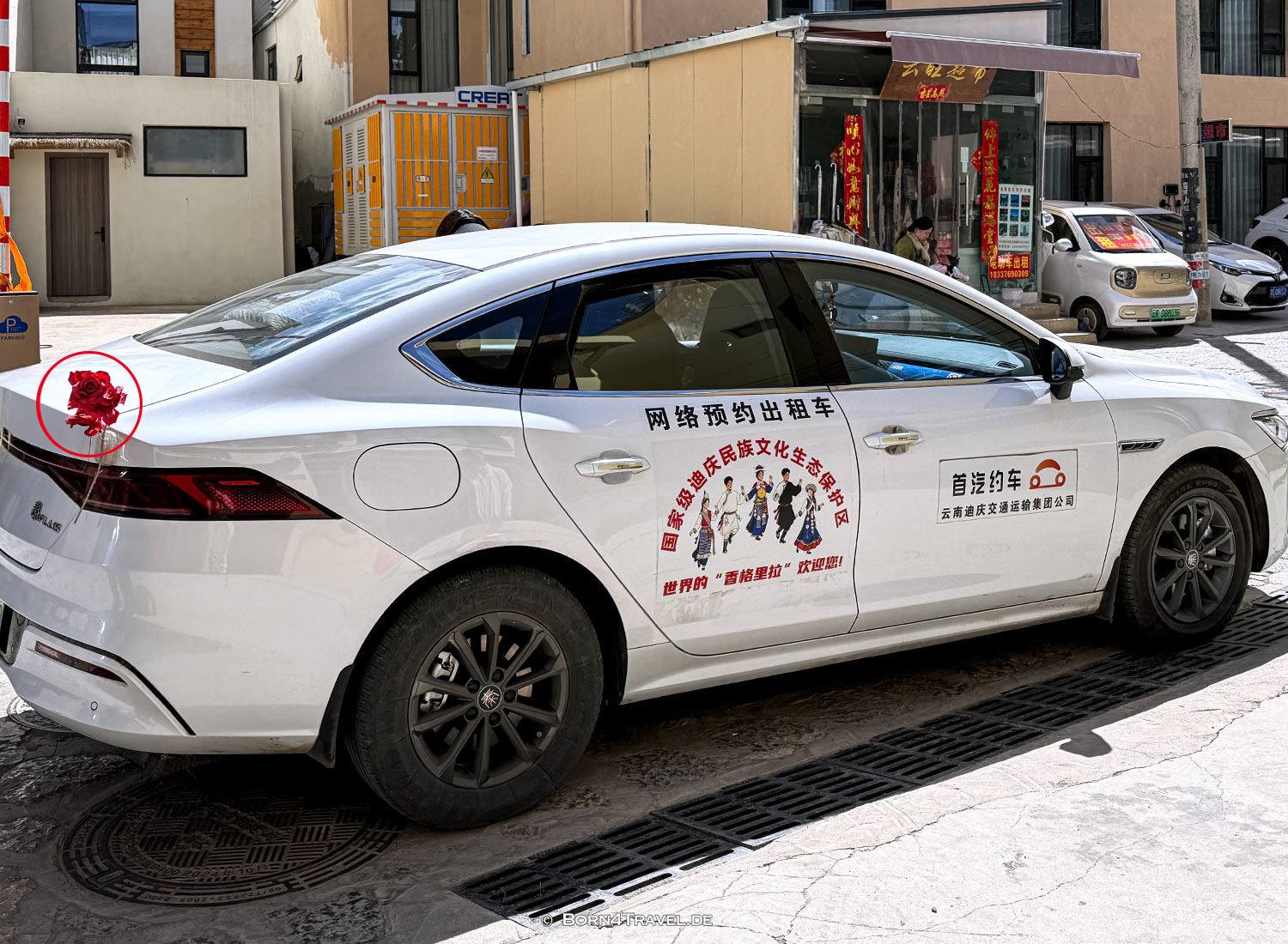 Taxi in Shangri-La,China2026,born4travel.de