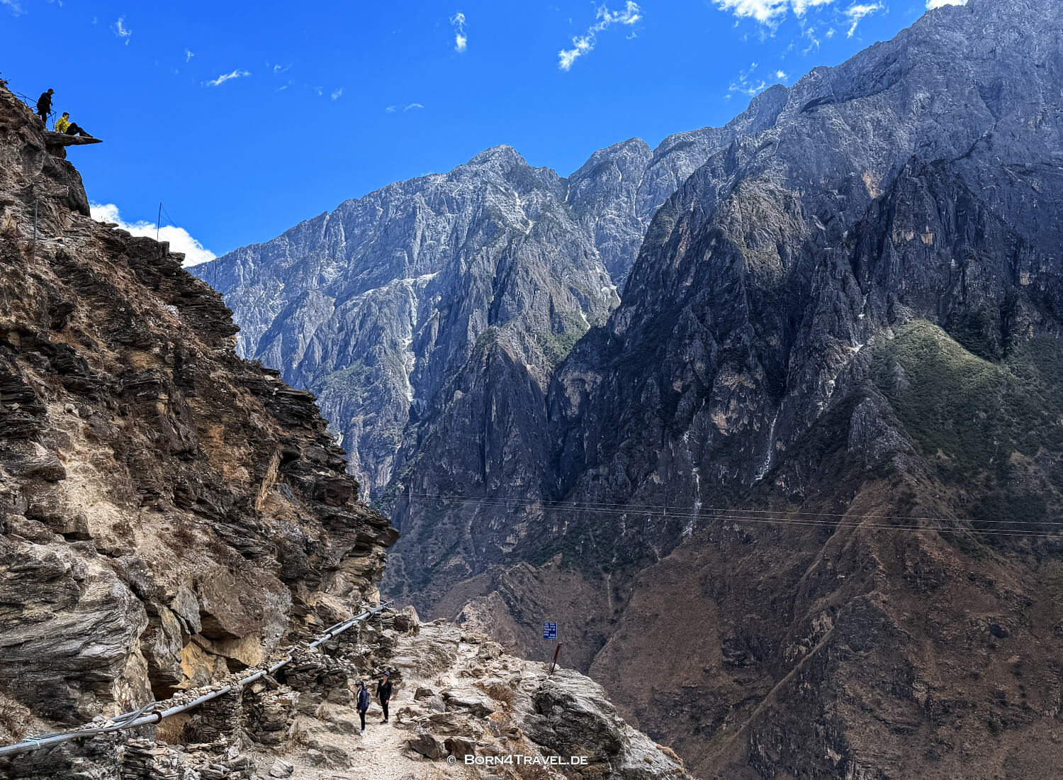 Tiger Leaping Gorge High Trail, Yunnan,China2026,born4travel.de Tiger Leaping Gorge High Trail, Yunnan,China2026,born4travel.de