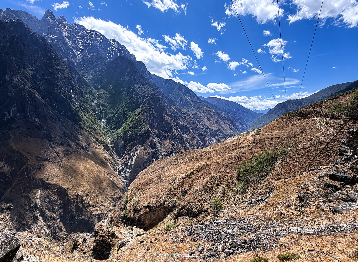 Tiger Leaping Gorge High Trail, Yunnan,China2026,born4travel.de Tiger Leaping Gorge High Trail, Yunnan,China2026,born4travel.de