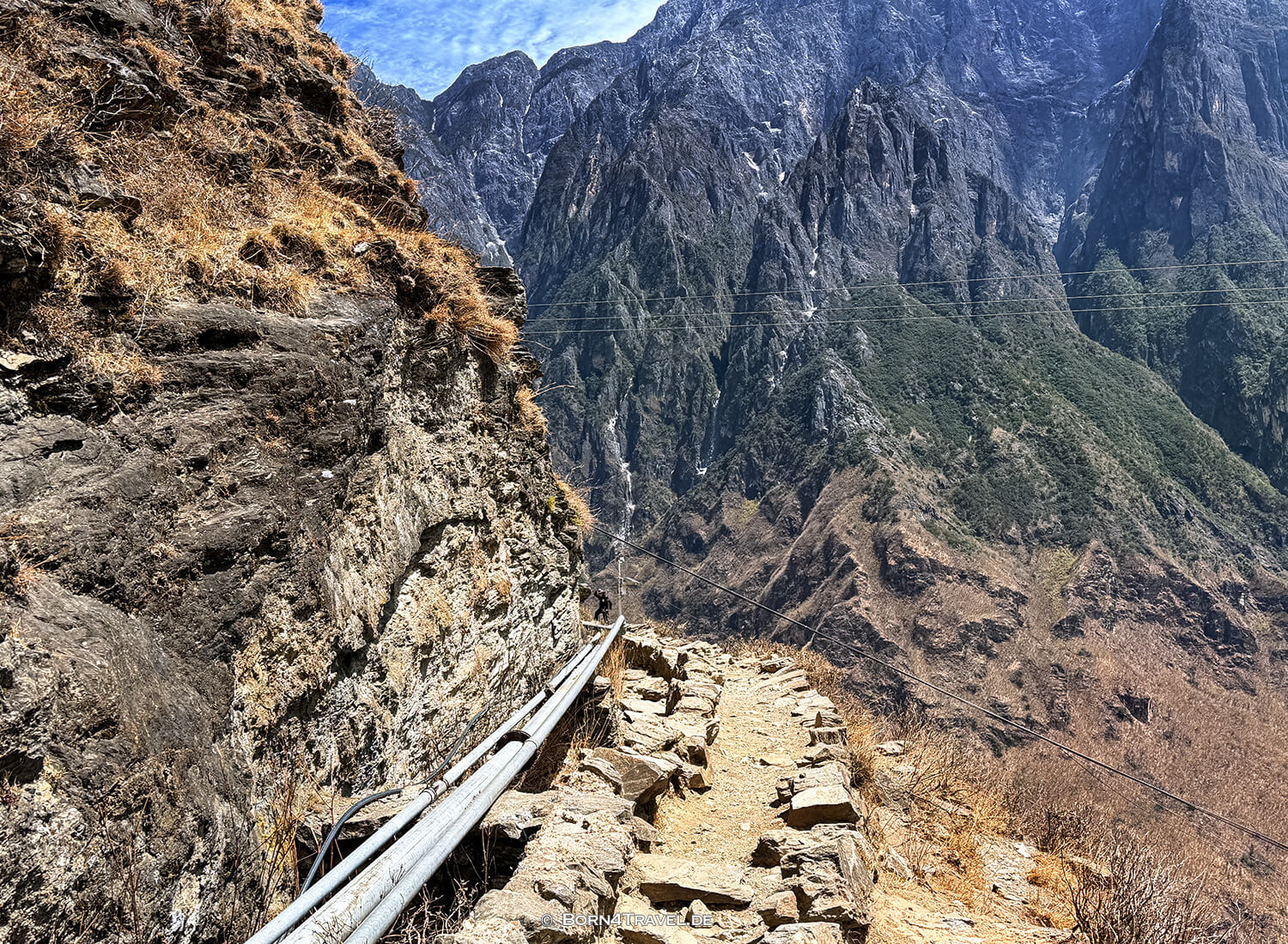 Tiger Leaping Gorge High Trail, Yunnan,China2026,born4travel.de Tiger Leaping Gorge High Trail, Yunnan,China2026,born4travel.de