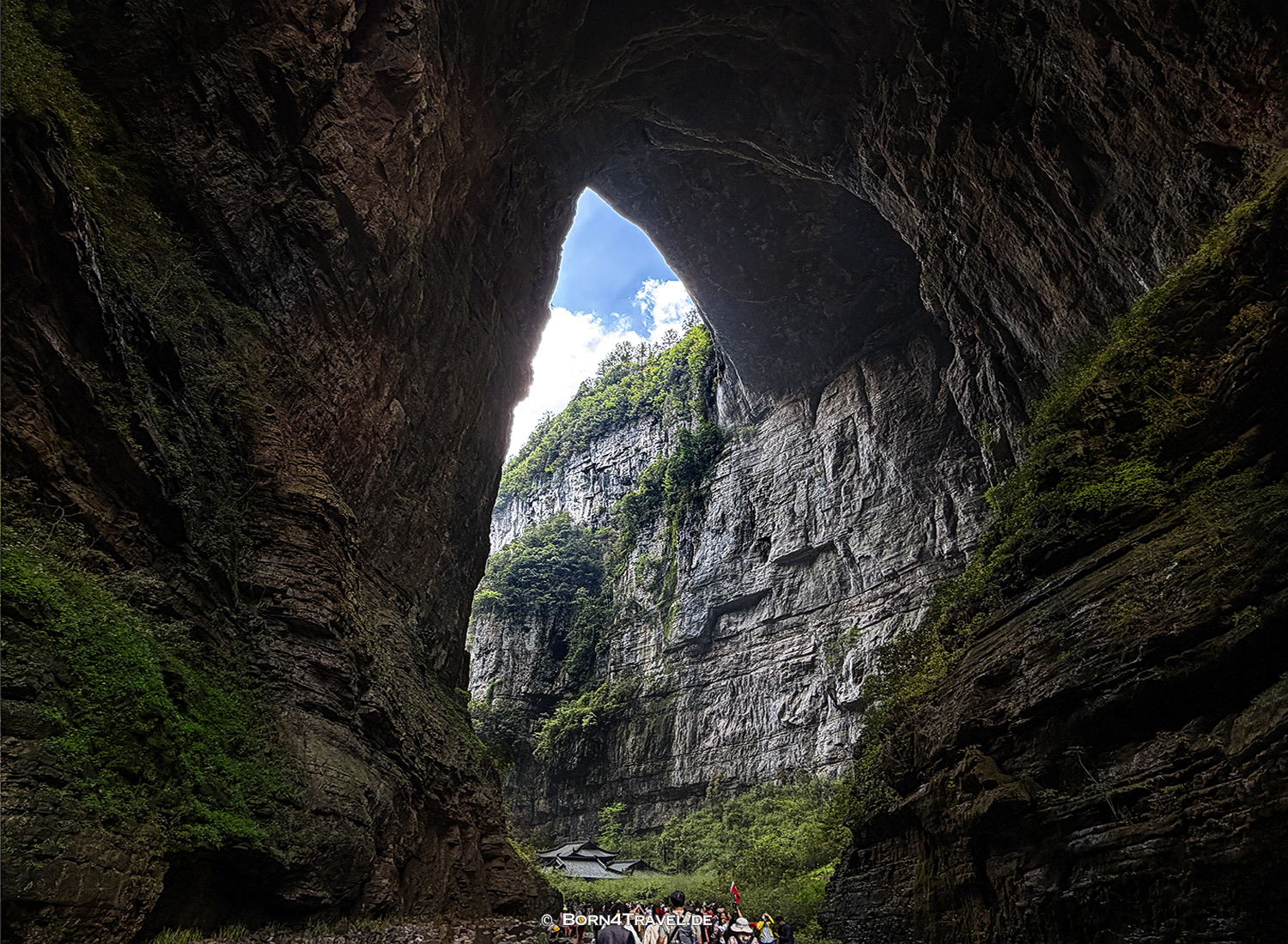 Three Natural Bridges (天生三桥) im Wulong-Karstgebiet,China2026,born4travel.de Three Natural Bridges (天生三桥) im Wulong-Karstgebiet,China2026,born4travel.de