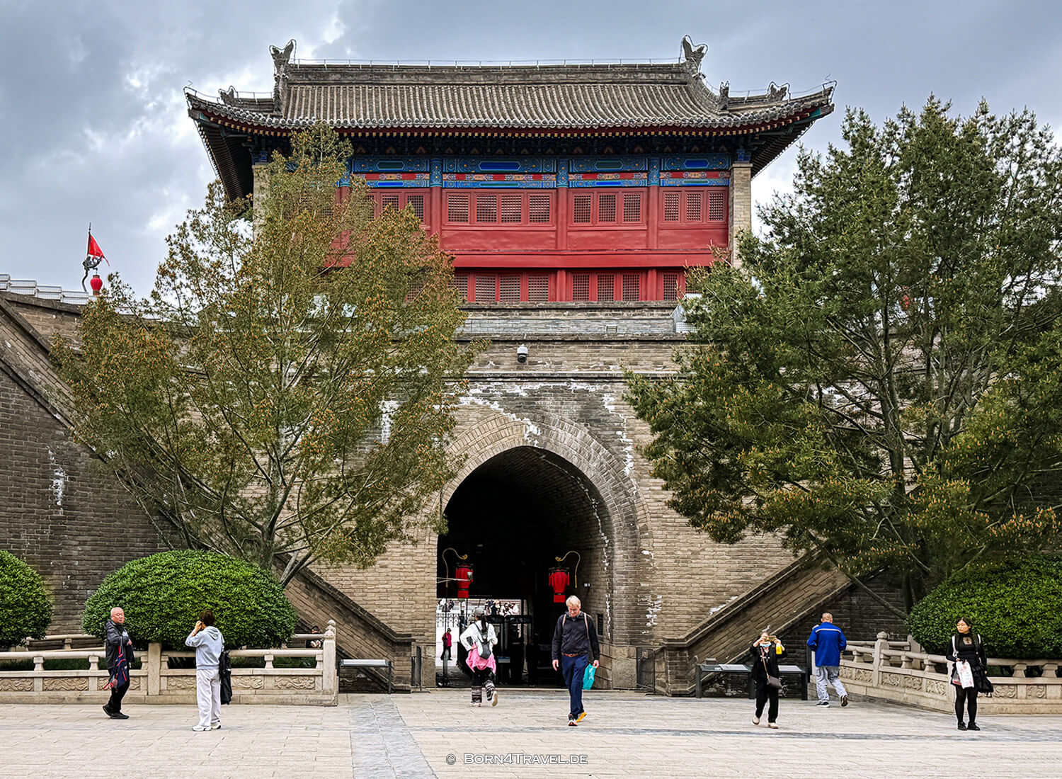 City Wall Xi'an,China2026,born4travel.de City Wall Xi'an,China2026,born4travel.de