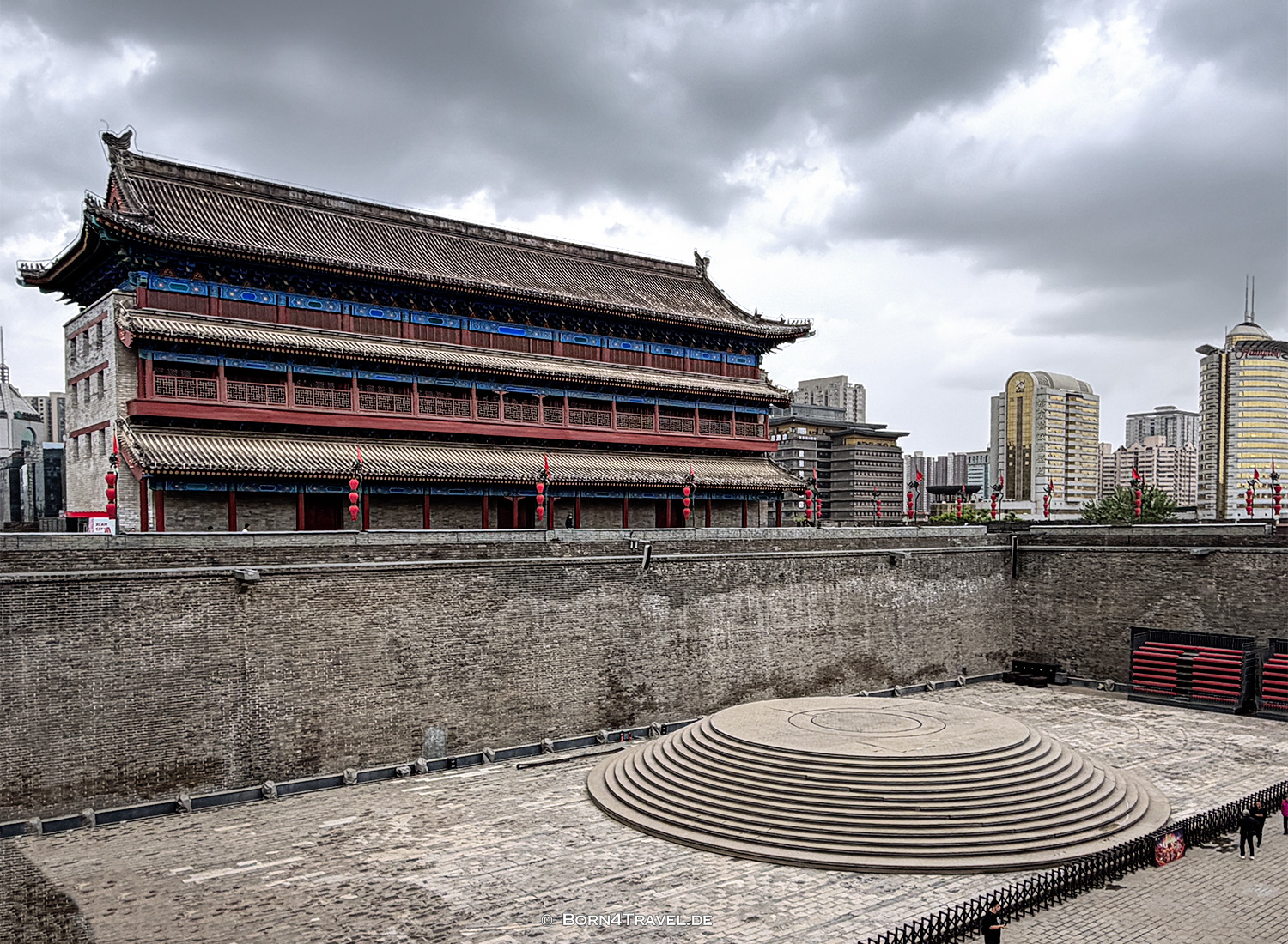 City Wall Xi'an,China2026,born4travel.de City Wall Xi'an,China2026,born4travel.de