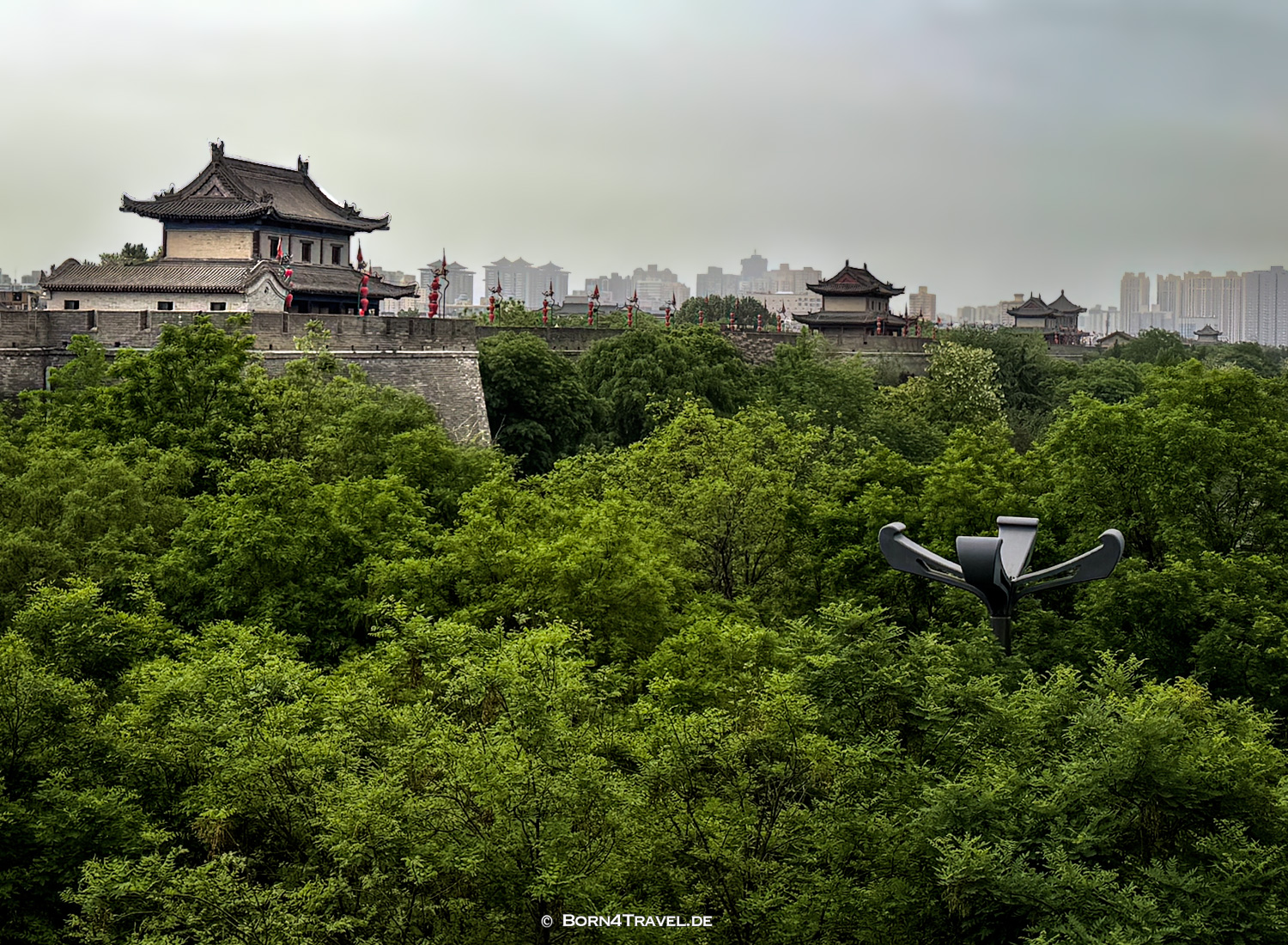City Wall Xi'an,China2026,born4travel.de City Wall Xi'an,China2026,born4travel.de