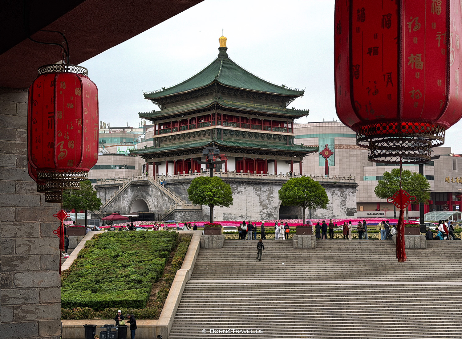 City Wall Xi'an,China2026,born4travel.de City Wall Xi'an,China2026,born4travel.de