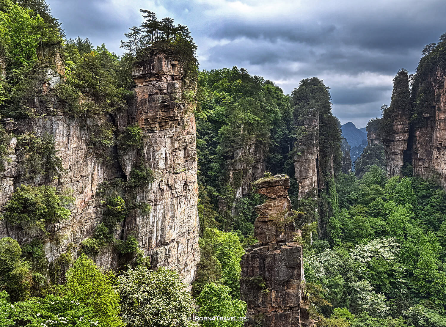 Yuanjiajie Scenic Area< im Zhangjiajie,China2026,born4travel.de Yuanjiajie Scenic Area< im ZhangjiajieChina2026,born4travel.de