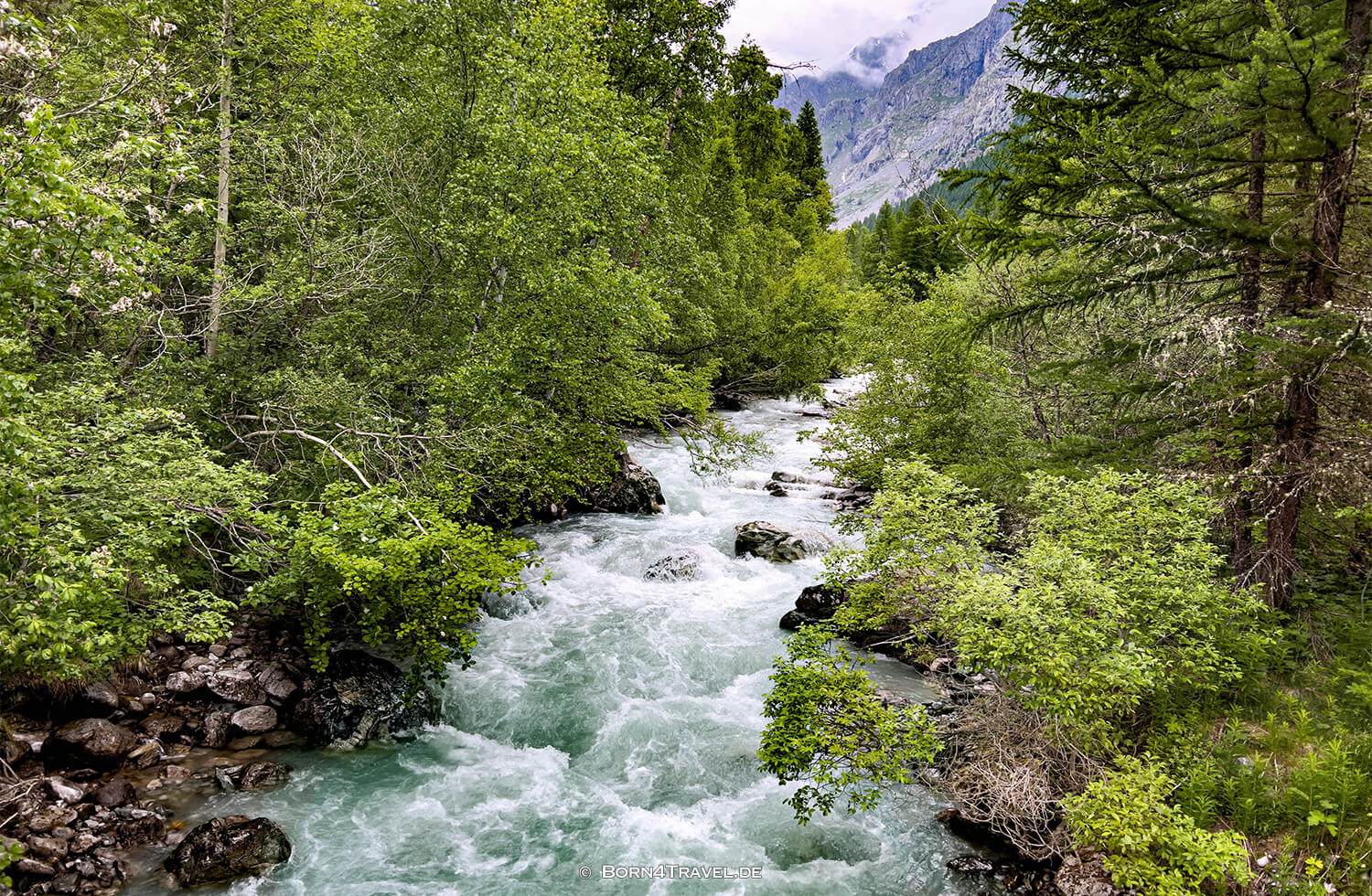 Parc national des Écrins,Torrent de Saint Pierr in Ailefroide,French Alps,born4travel.de