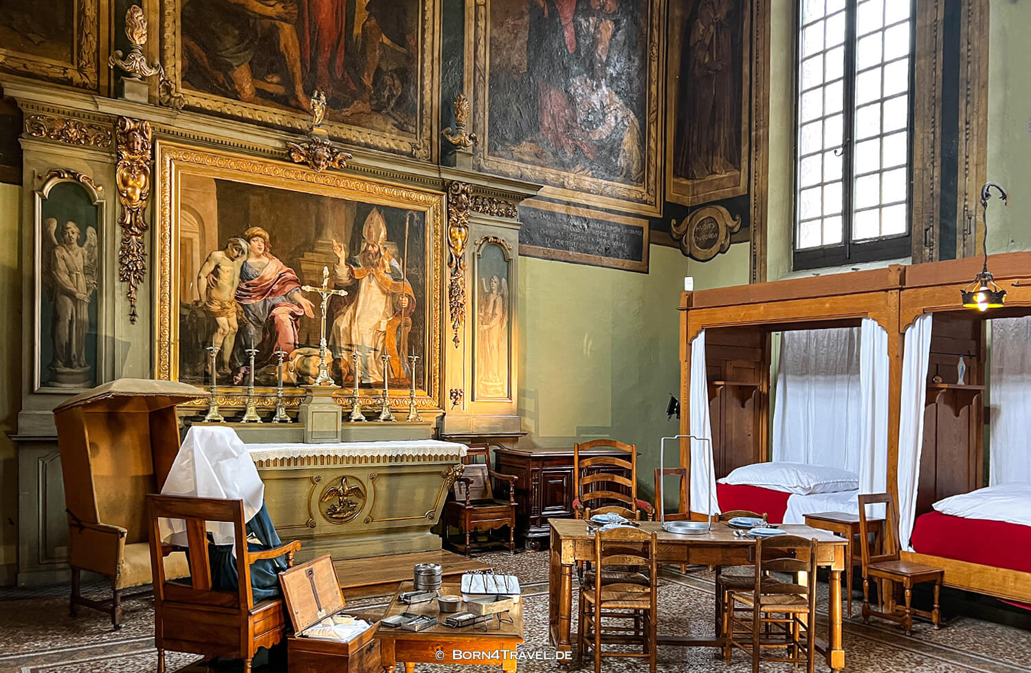 Hospices du Beaune im Hôtel-Dieu,Frankreich,born4travel.de