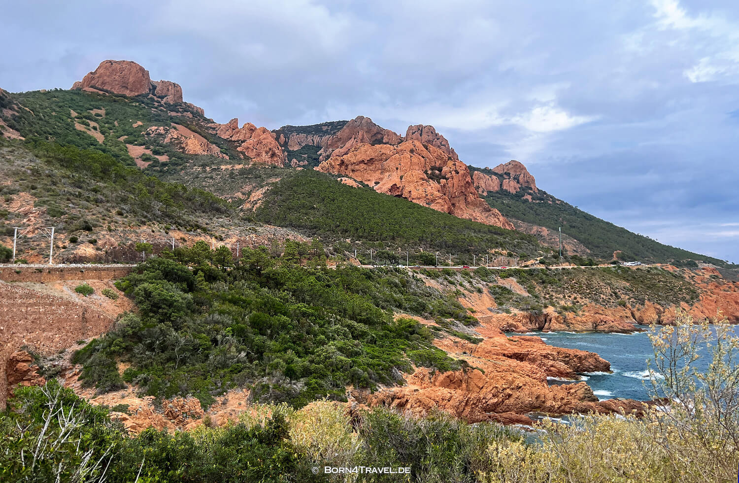 Cap Estérel,Côte d'Azur,Frankreich,born4travel.de Cap Estérel,Frankreich,born4travel.de