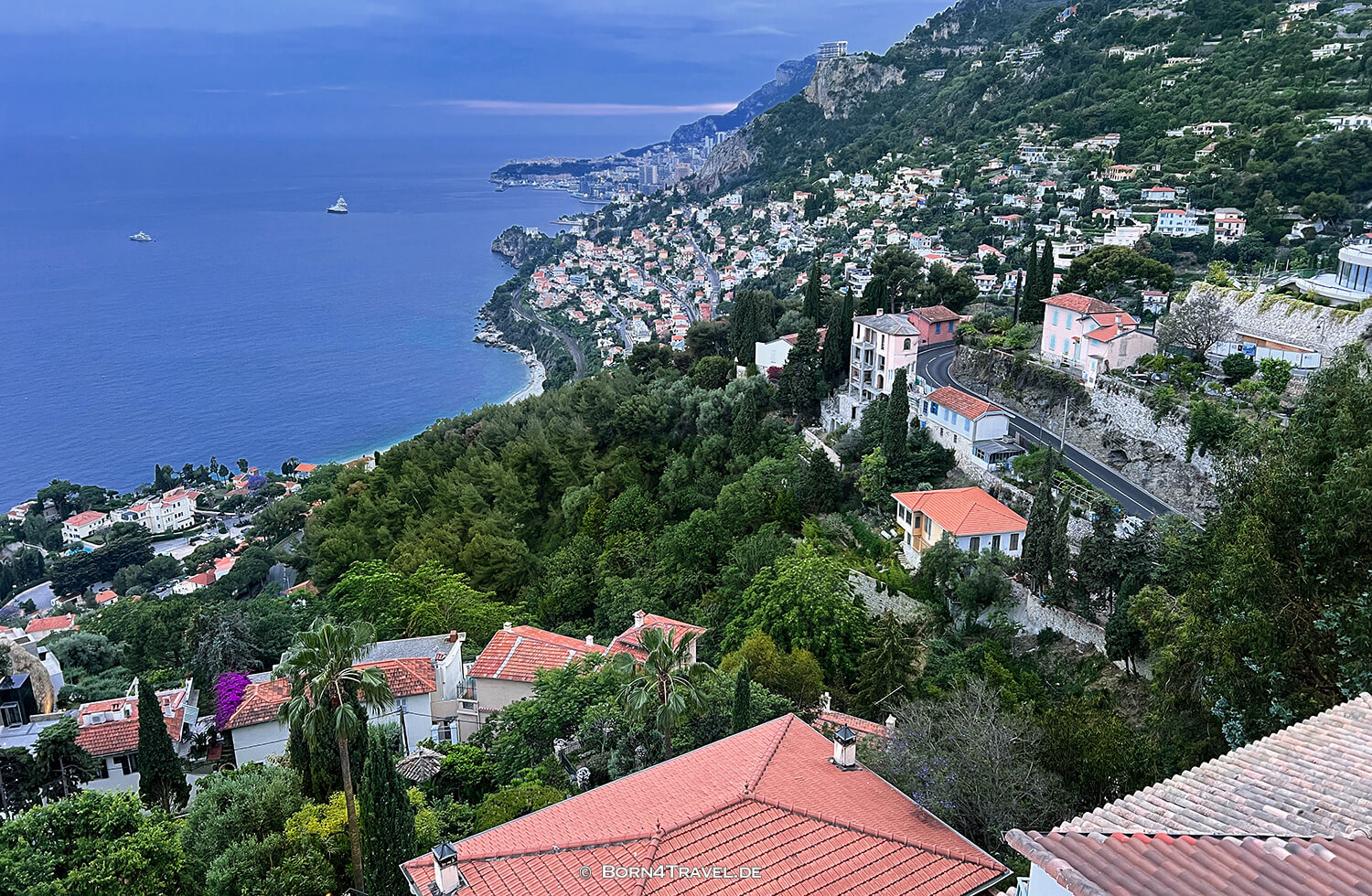 Roquebrune - Cap-Martin,Côte d'Azur,Frankreich,born4travel.de Roquebrune - Cap-Martin,Côte d'Azur,Frankreich,born4travel.de