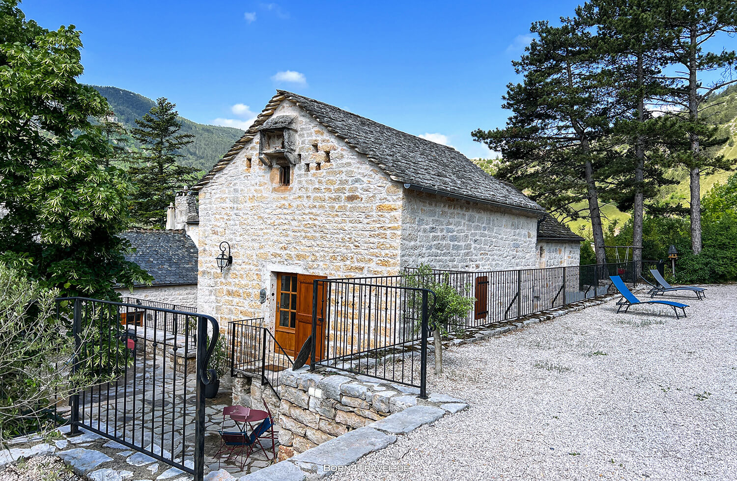 Manoir du Charme in Blajoux,Gorges du Tarn, Occitanie, Frankreich,born4travel.de Manoir du Charme in Blajoux,Gorges du Tarn, Occitanie, Frankreich,born4travel.de