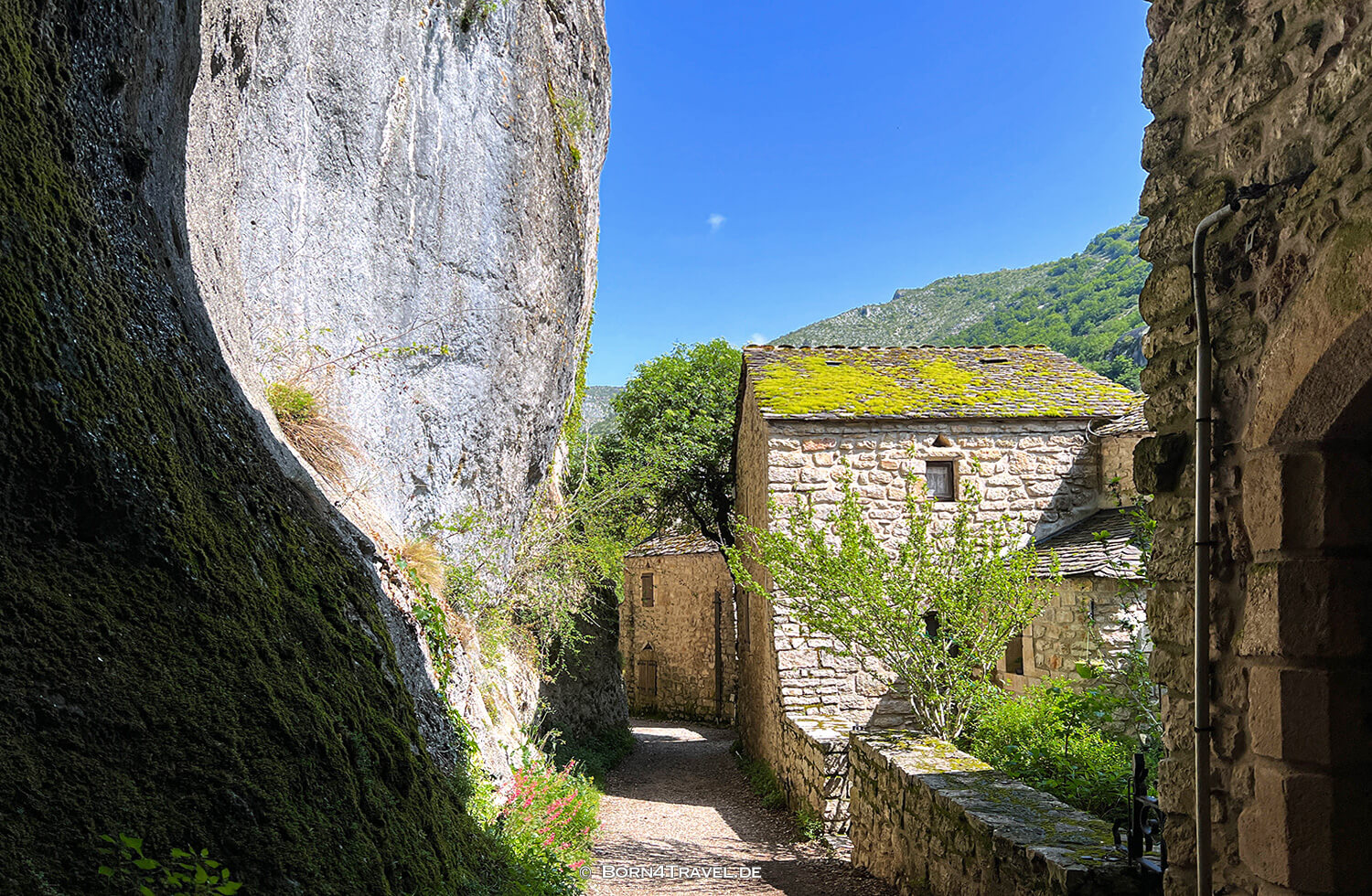 Castelbouc,Gorges du Tarn, Occitanie, Frankreich,born4travel.de Castelbouc,Gorges du Tarn, Occitanie, Frankreich,born4travel.de