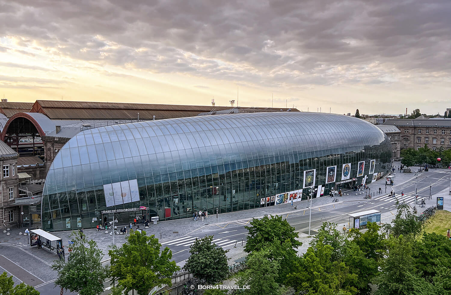 Gare de Strasbourg-Ville in strasbourg,born4travel.de