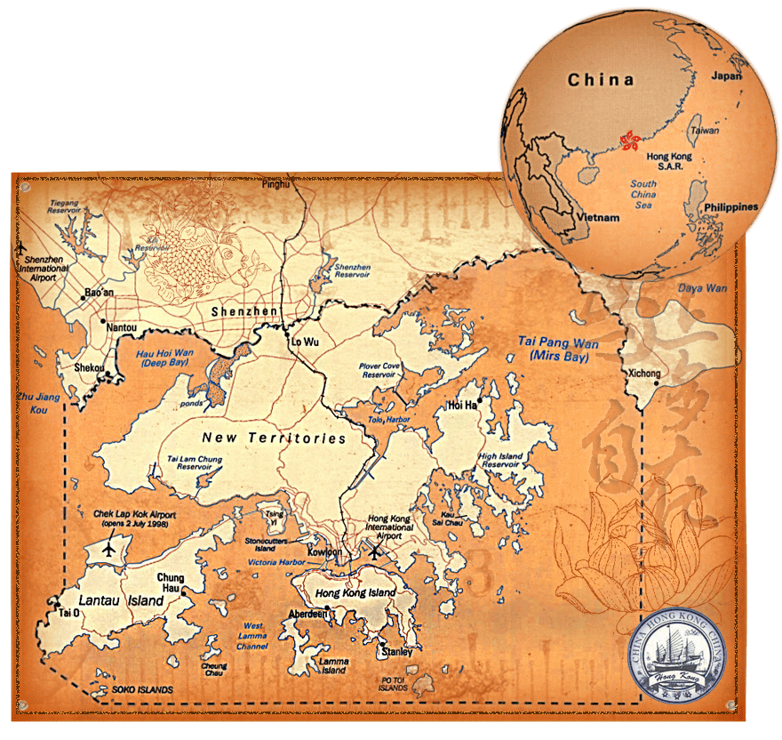 Hongkong map