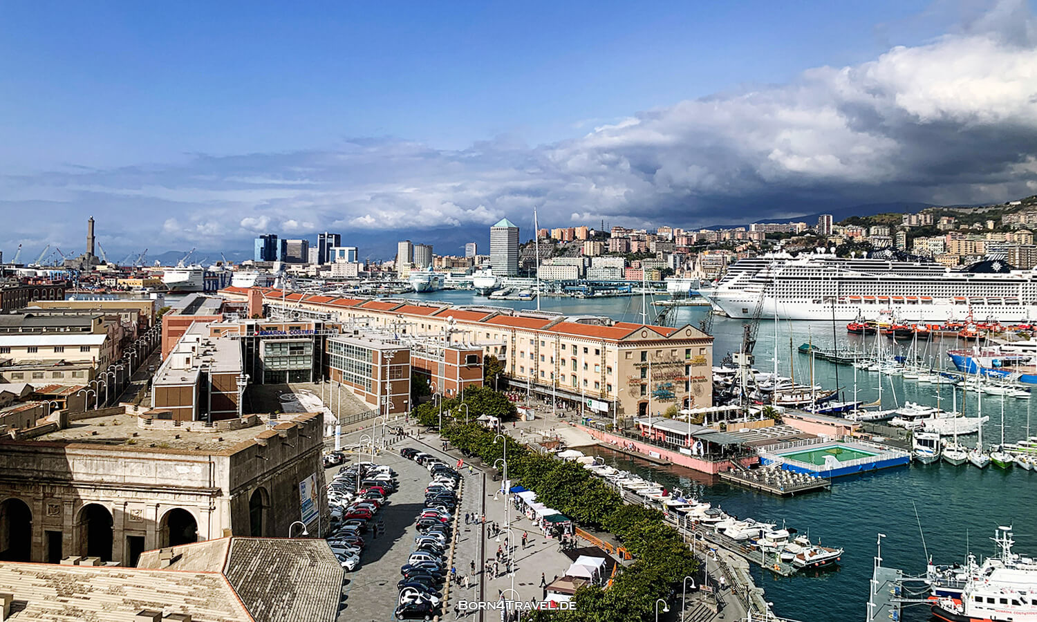 Marina in Genua,Reisebericht Italien,born4travel.de