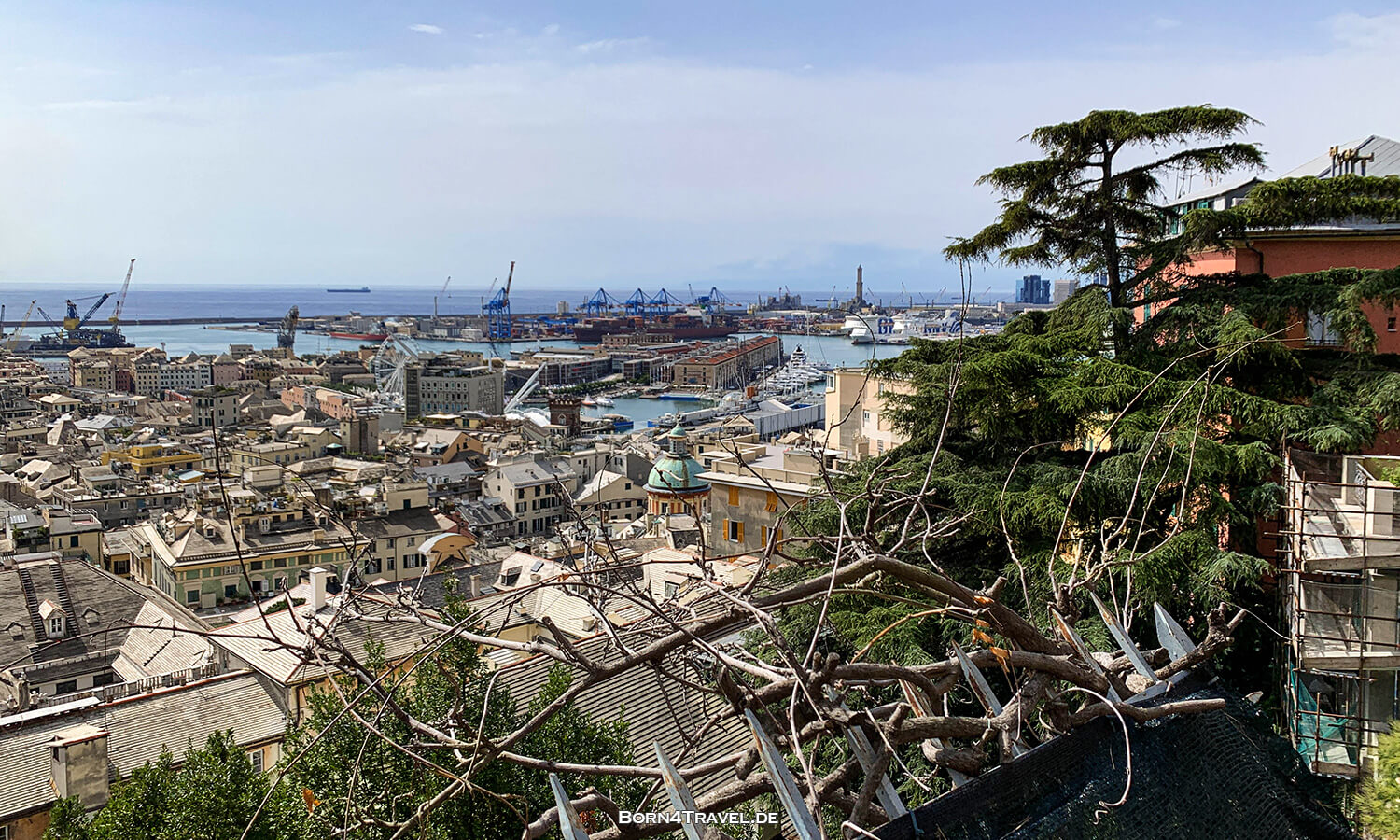 Belvedere Castelletto,Genua Altstadt,Reisebericht Italien,born4travel.de