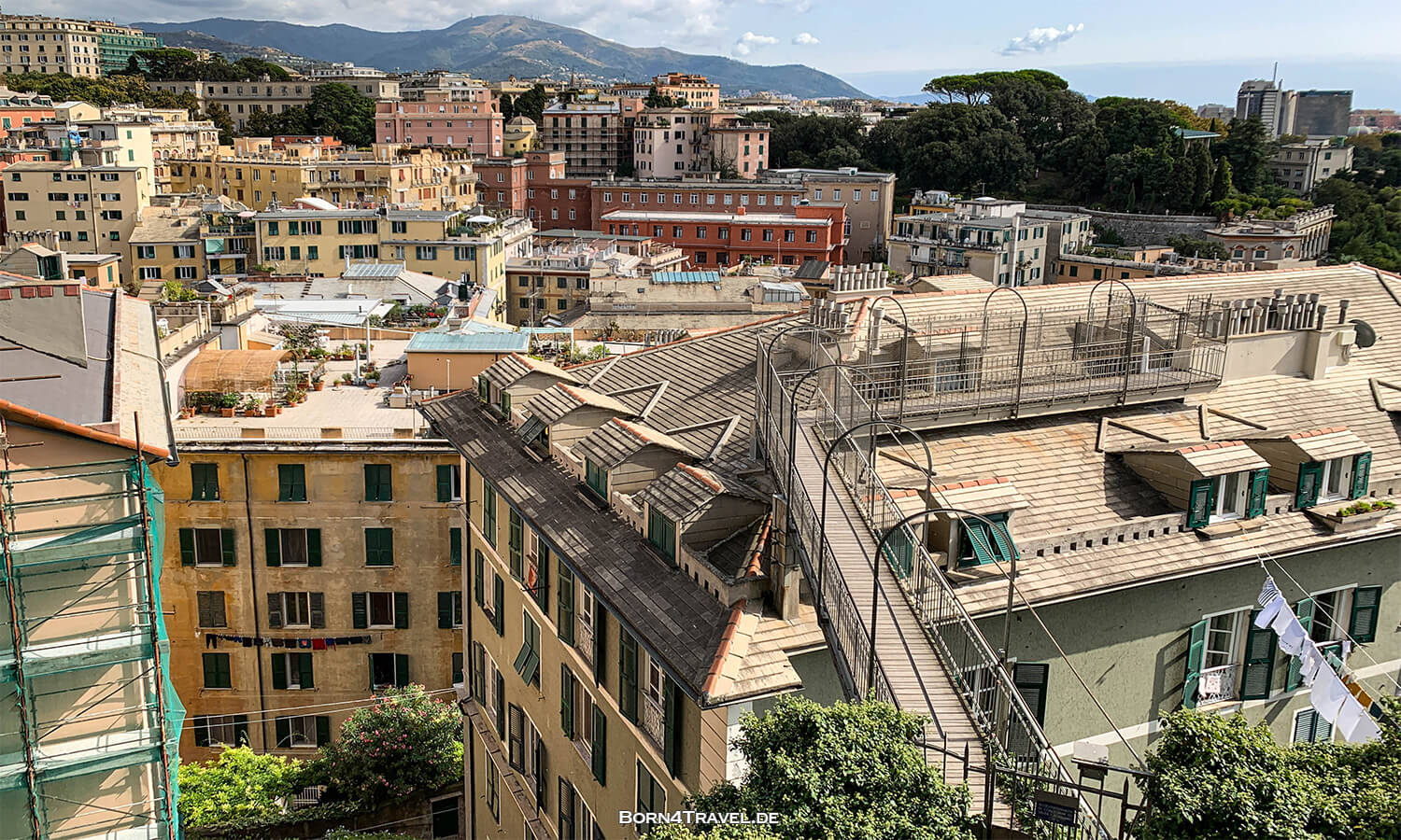 Belvedere Castelletto,Genua Altstadt,Reisebericht Italien,born4travel.de