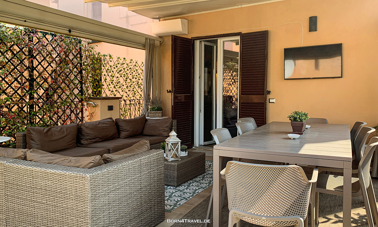 Spanish Steps Design Penthouse in Rom,Reisebericht Italien,born4travel.de