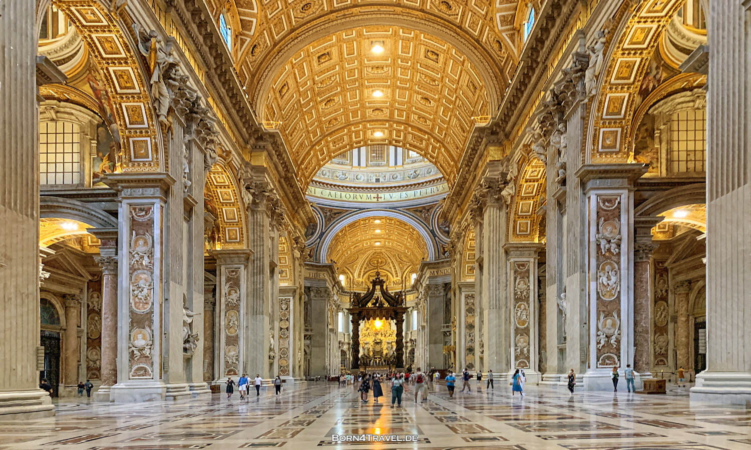 Petersdom in Rom,Reisebericht Italien,born4travel.de