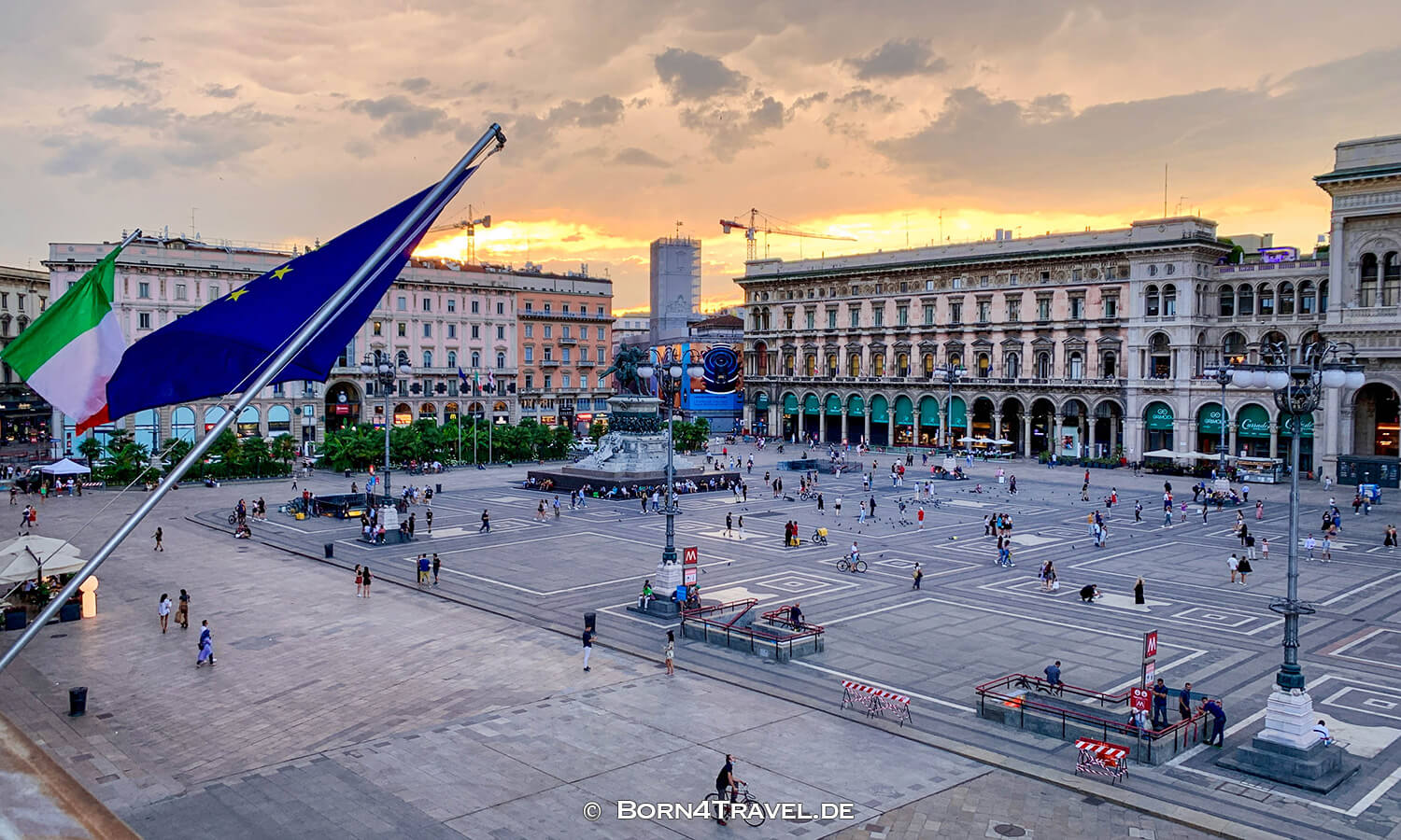 Mailand in der Lombardei,Italien,born4travel.de