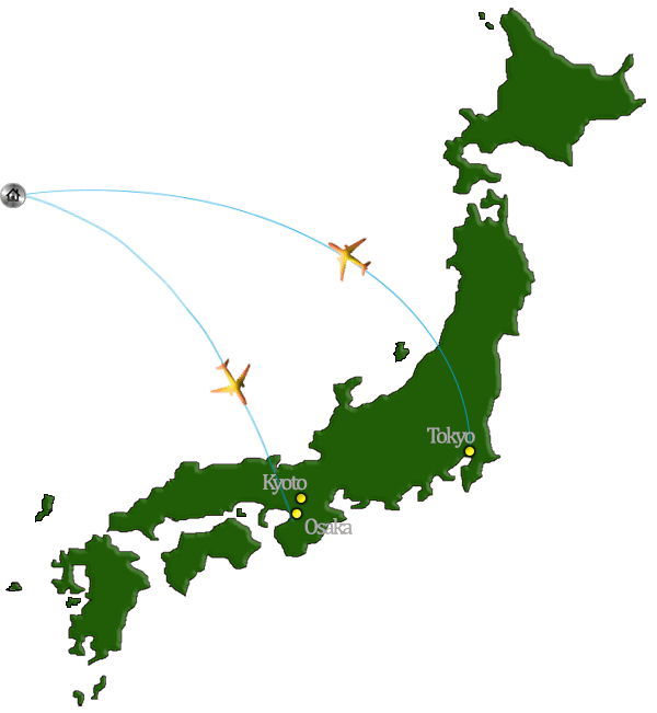 japan map
