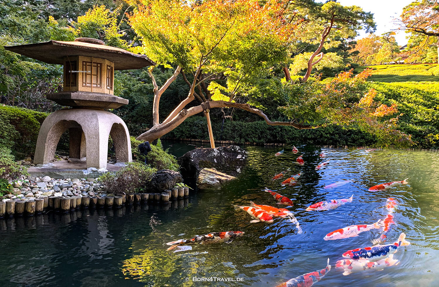 Happo-en koen,Tokyo by bike 2019,born4travel.de