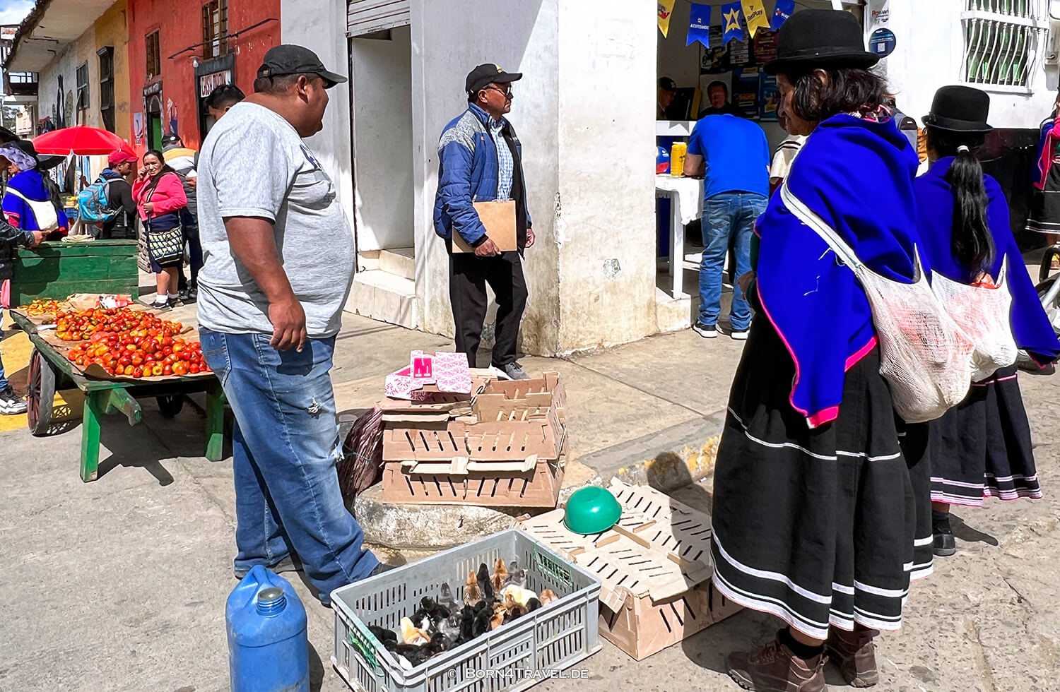 Guambianos in Silvia in Kolumbien,born4travel.de,born4travel.de