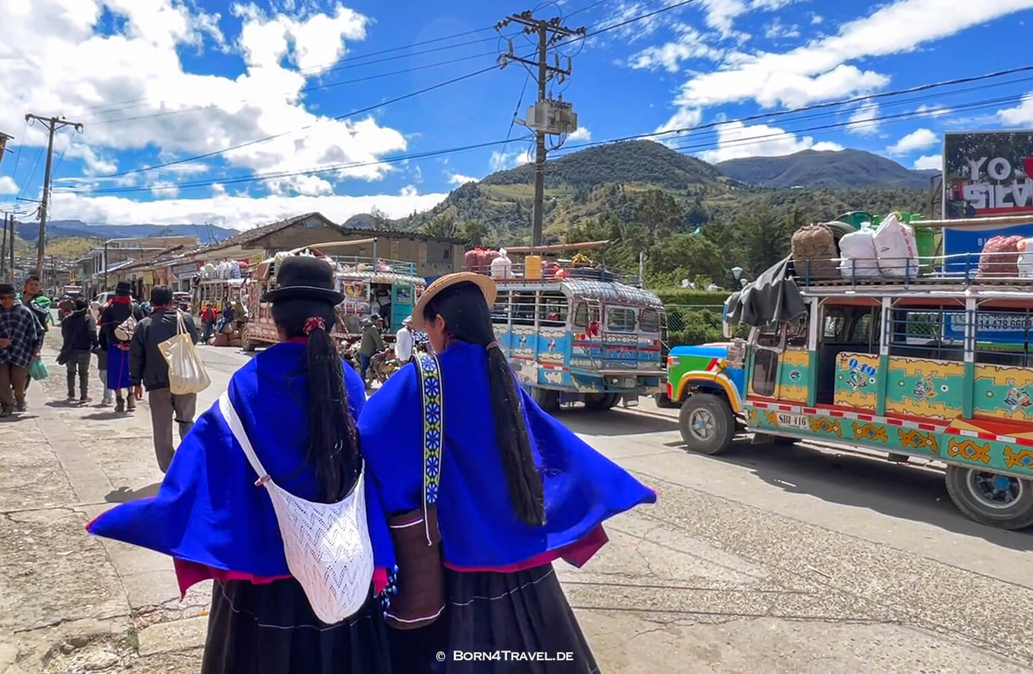Guambianos in Silvia in Kolumbien,born4travel.de,born4travel.de